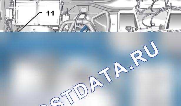 Снятие - установка: приборная панель — c5fp1dcd. Peugeot Expert II