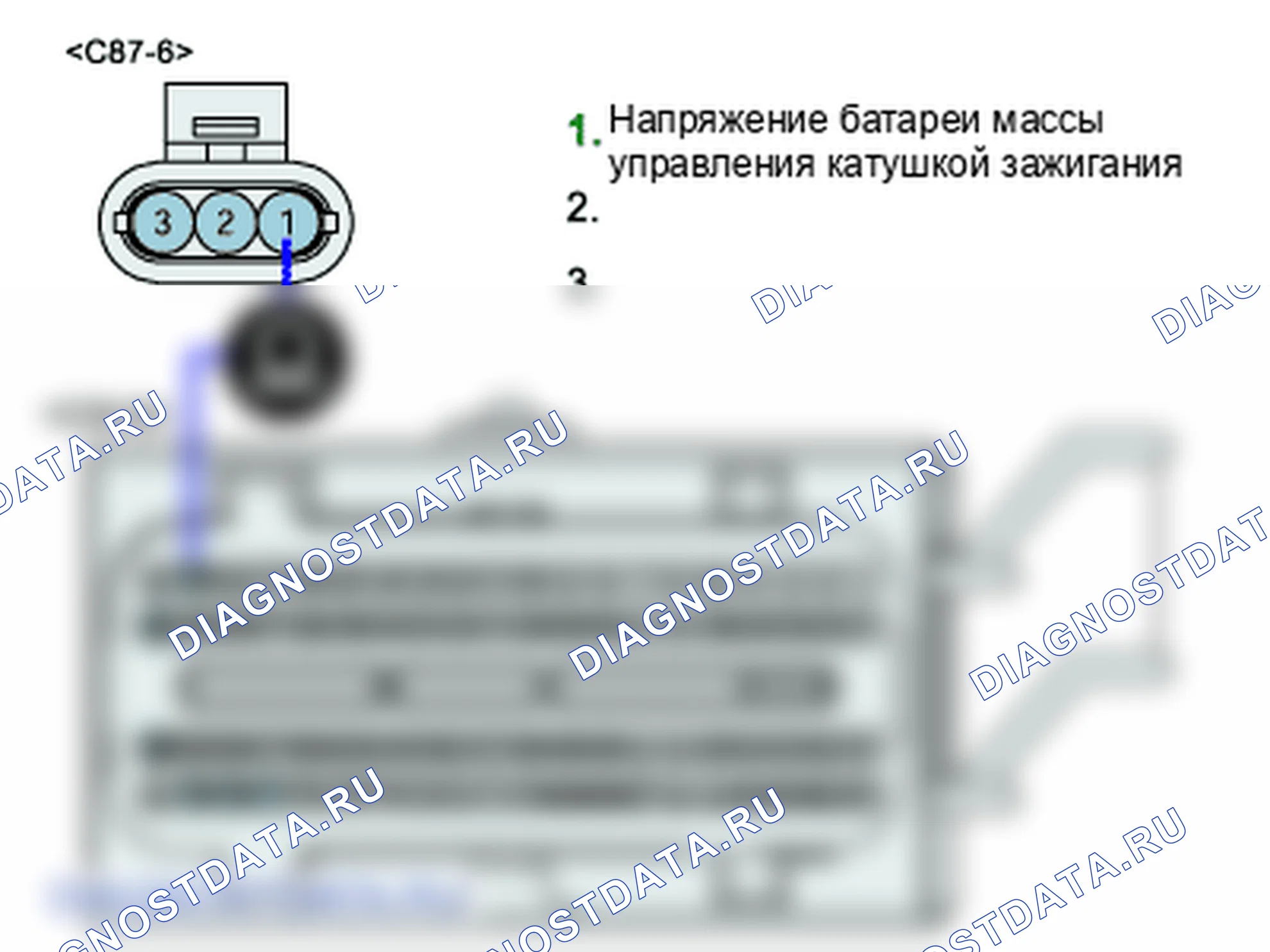 P0356: Первичная/вторичная цепь катушки зажигания F. Hyundai Santa Fe CM