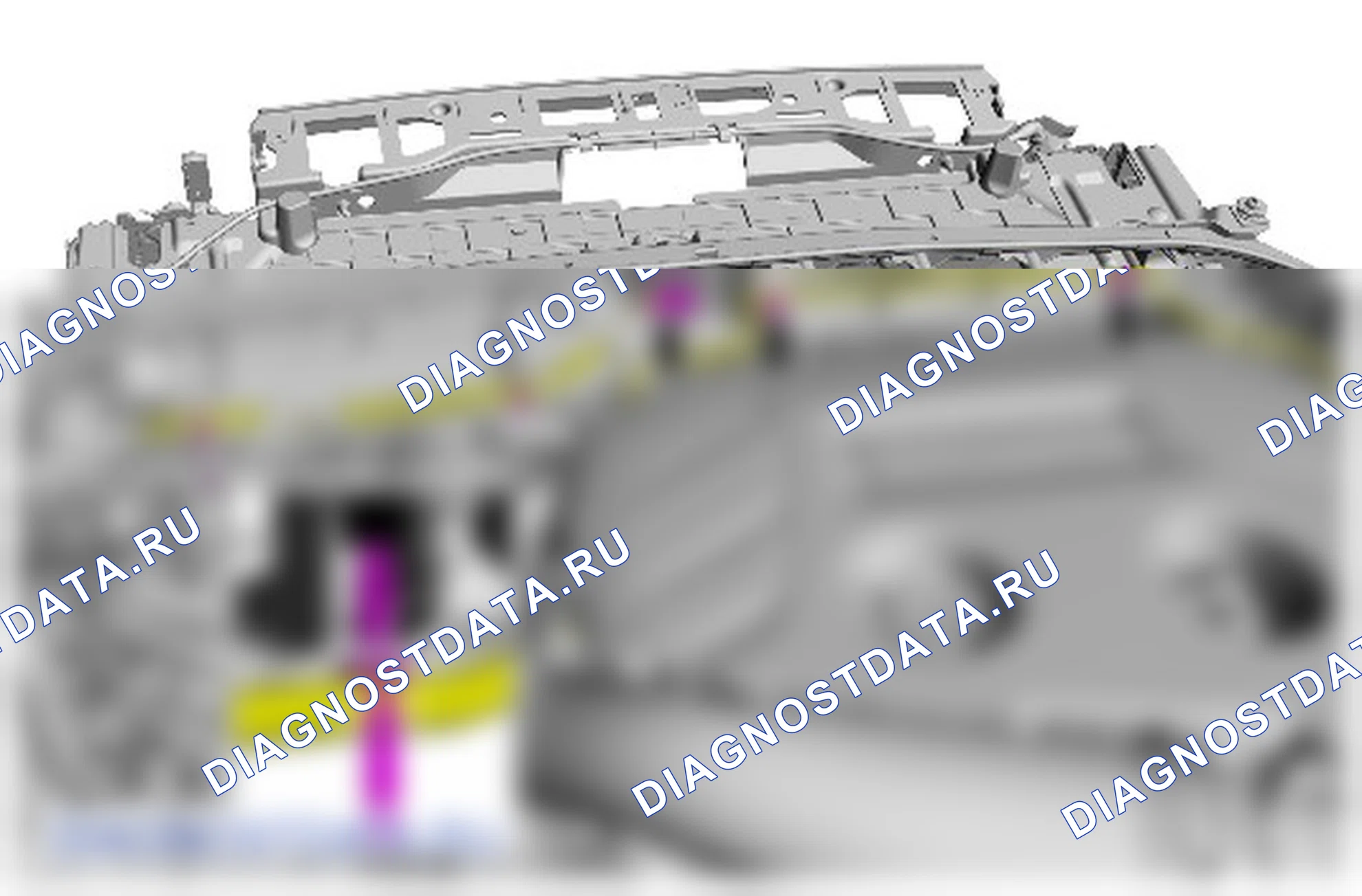 Как снять и установить панель с отверстием для решетки радиатора. Ford Mondeo V