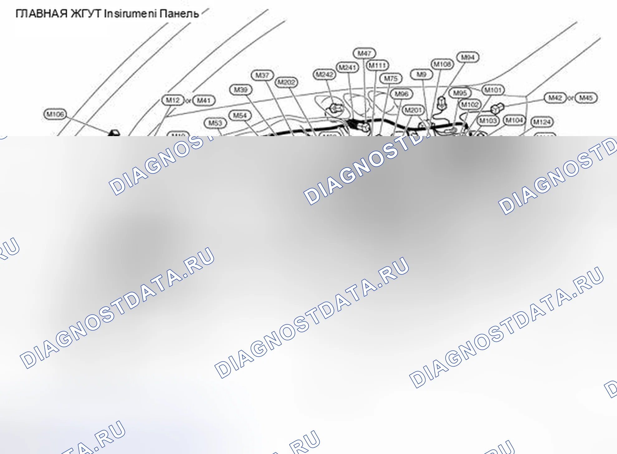 Рис. 77: ПРИБОРНАЯ ПАНЕЛЬ. Honda MDX I