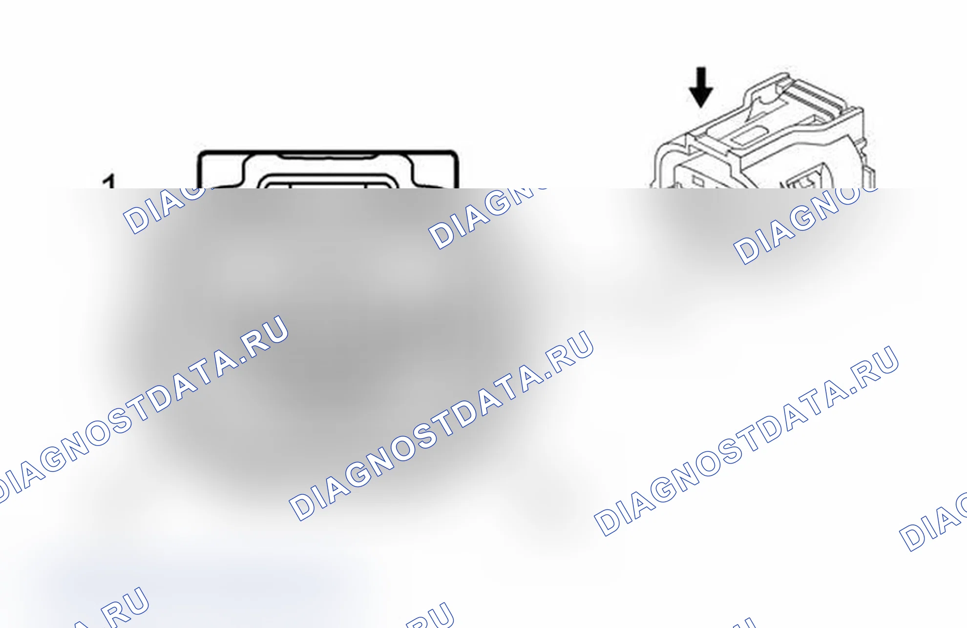 Рис. 446: Вспомогательный двигатель рулевого управления X1 (HP2). Chevrolet Tahoe III