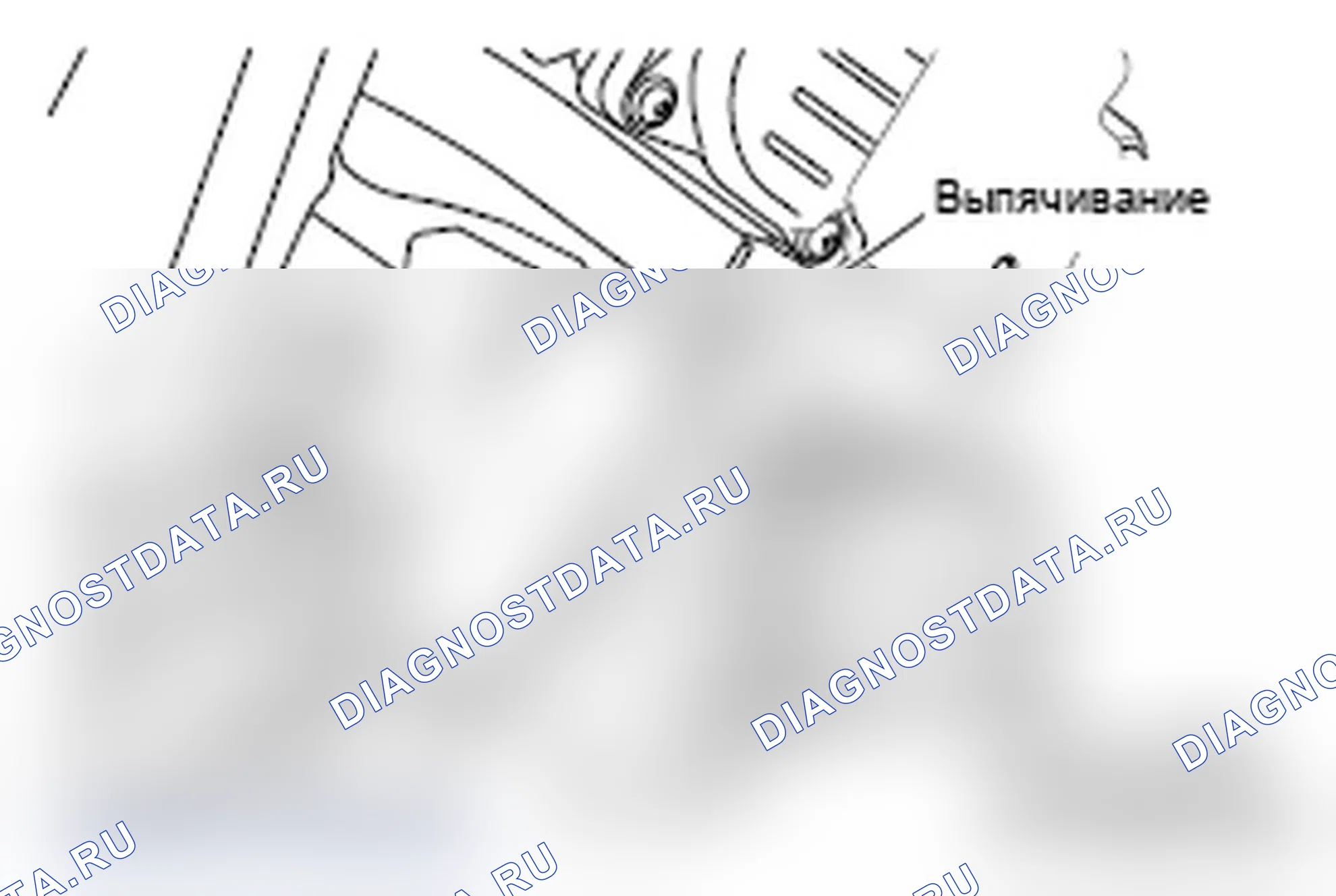 Рис. 32: >> A <<ПРОКЛАДКА ТРУБЫ рециркуляция отработавших газов/ОПОРА КЛАПАНА рециркуляция отработавших газов/ОПОРА рециркуляция отработавших газов ОСТАВАЙТЕСЬ B/ОПОРА рециркуляция отработавших газов ОСТАВАЙТЕСЬ A/ПРОКЛАДКА ТРУБЫ рециркуляция отработавших. Mitsubishi Lancer Ralliart X