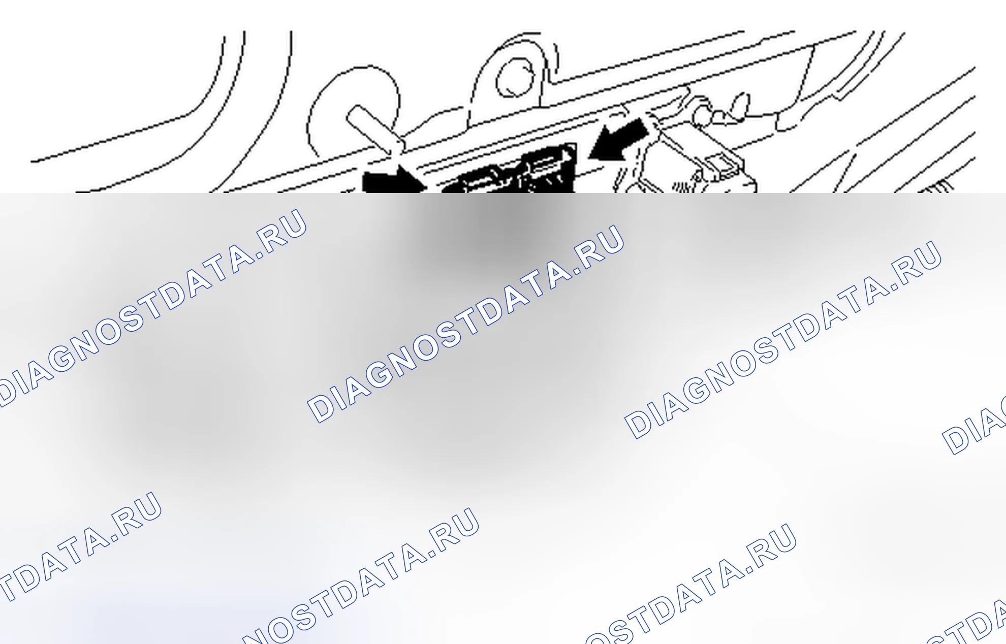 Рис. 419: ДЕМОНТАЖ. Toyota Prius III рестайлинг