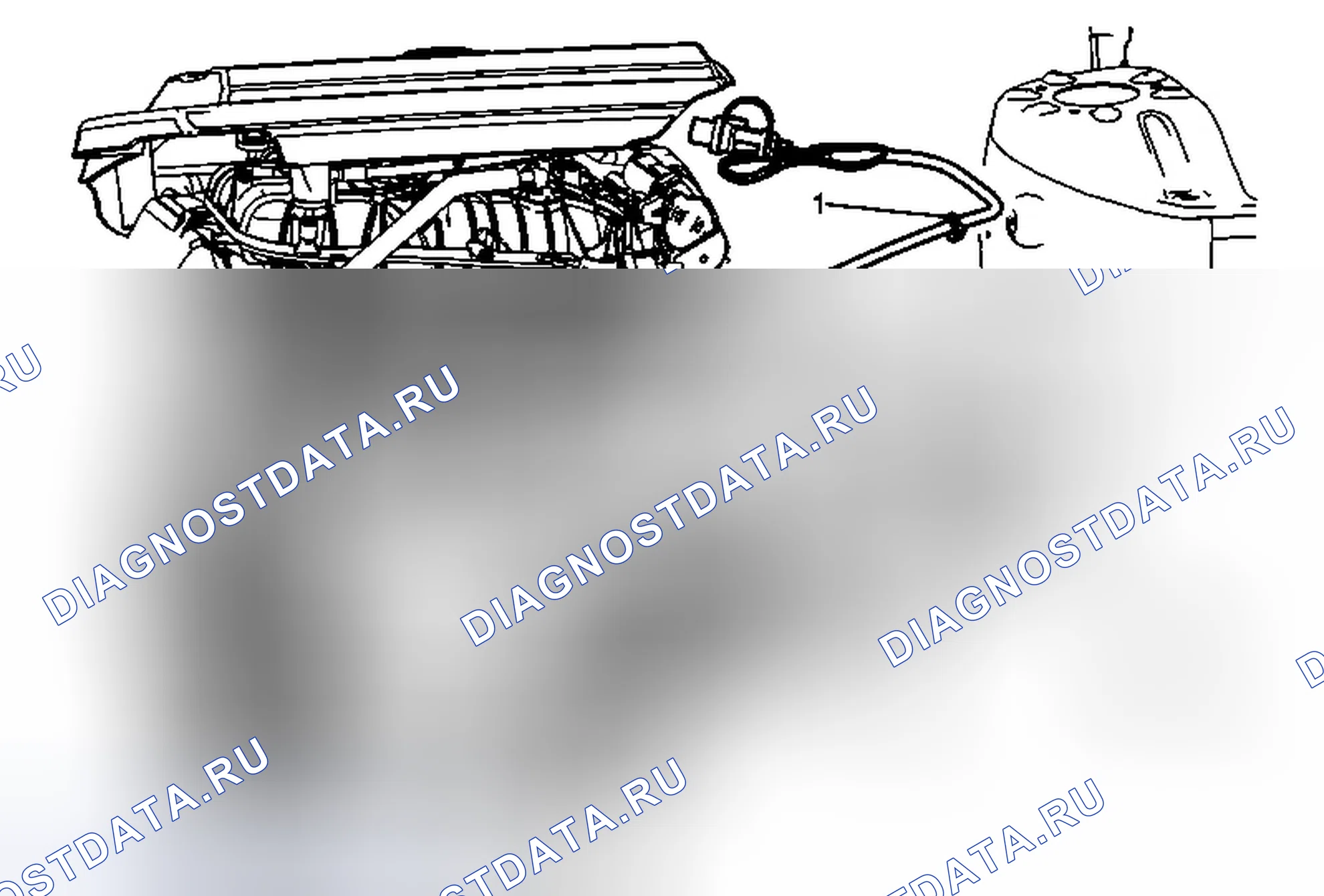 Рис. 23: Замена шнура нагревателя охлаждающей жидкости (Lfw). Chevrolet Equinox II