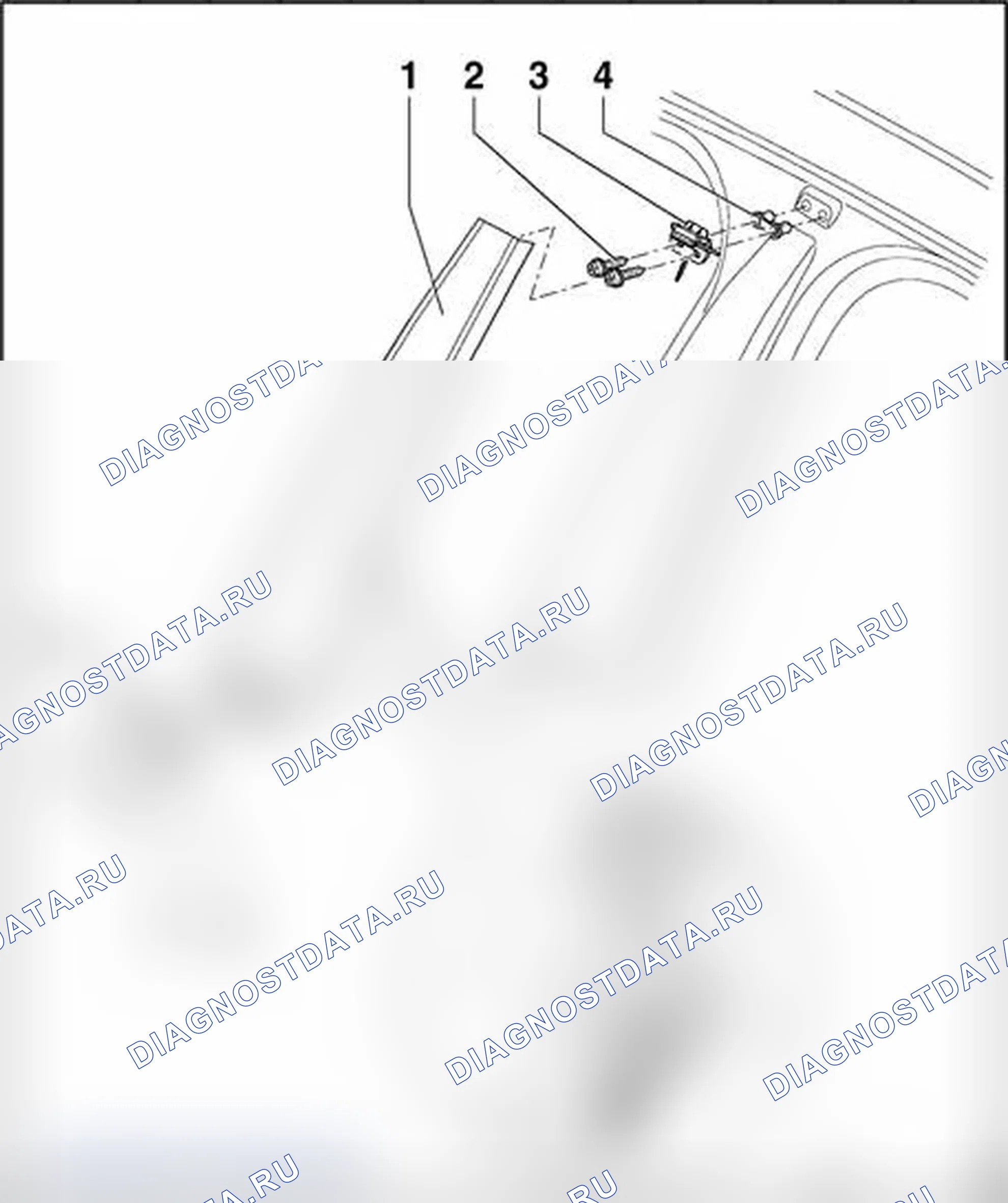 Рис. 244: обивка стойки B, снятие и установка. Audi S4 B7