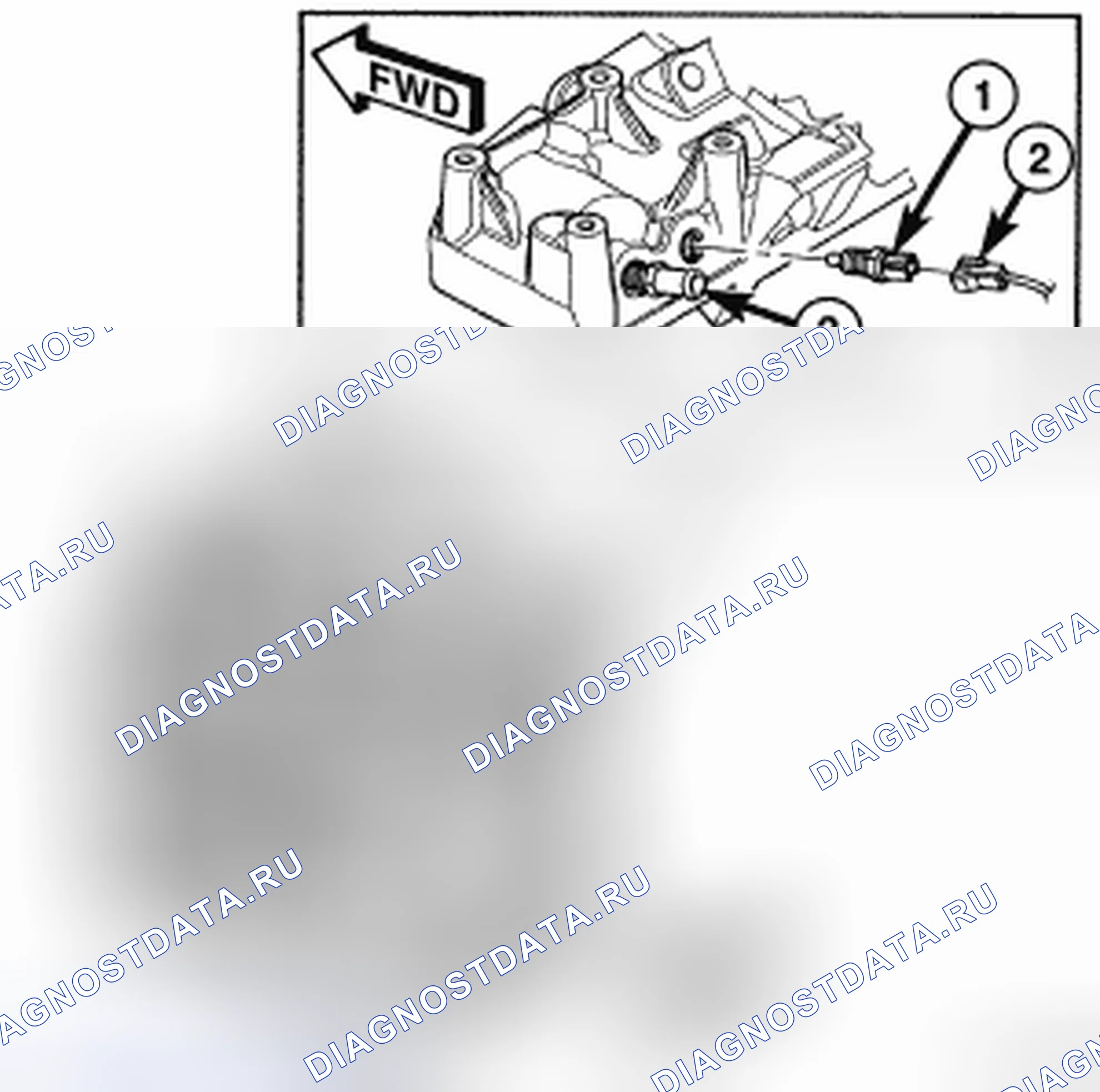 Рис. 15: УСТАНОВКА-3.3 / 3.8L. Chrysler Town & Country V