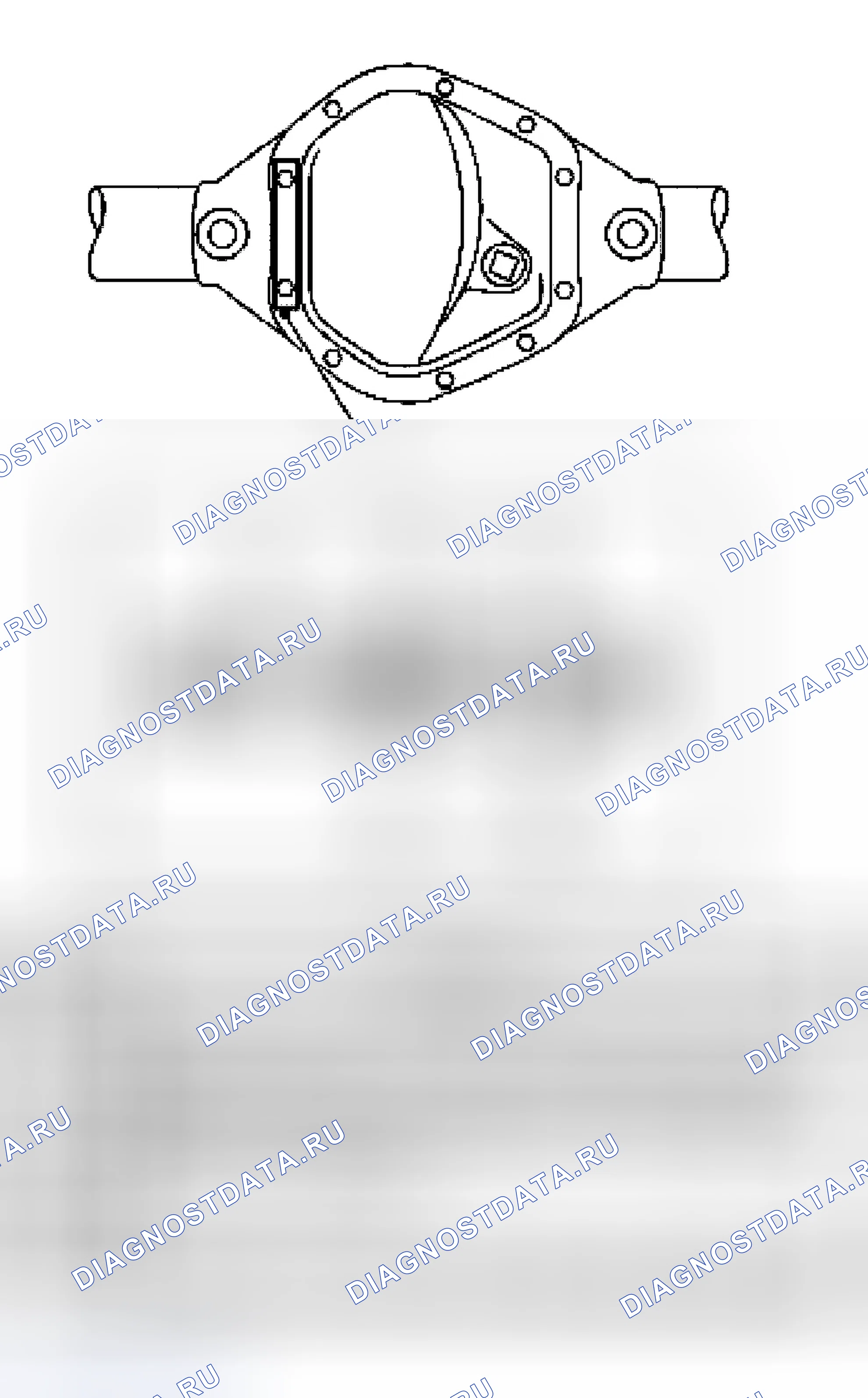 Рис. 3: Идентификационная бирка. Ford Pickup F150 