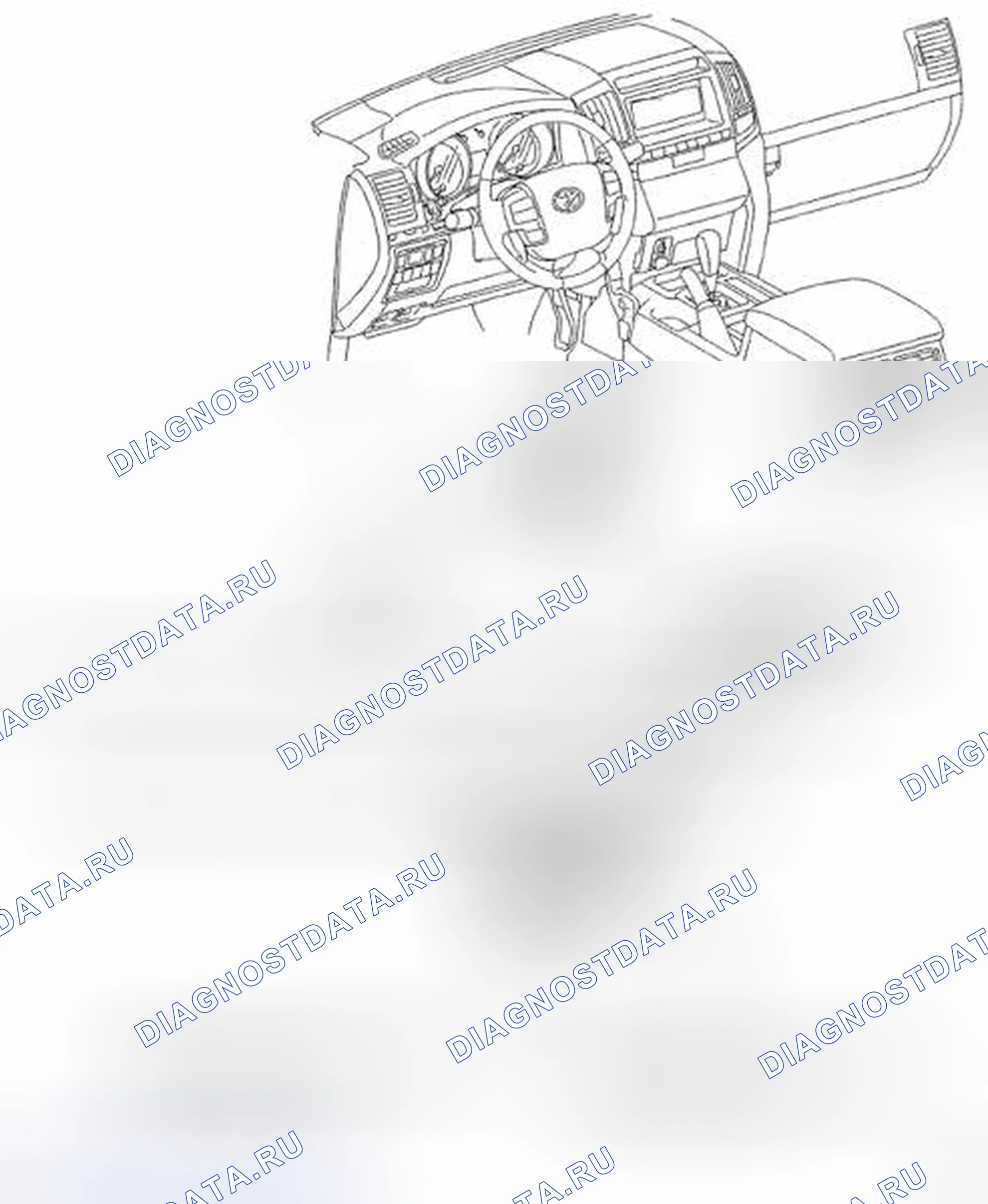 Рис. 65: КОМПОНЕНТЫ. Toyota Land Cruiser 200