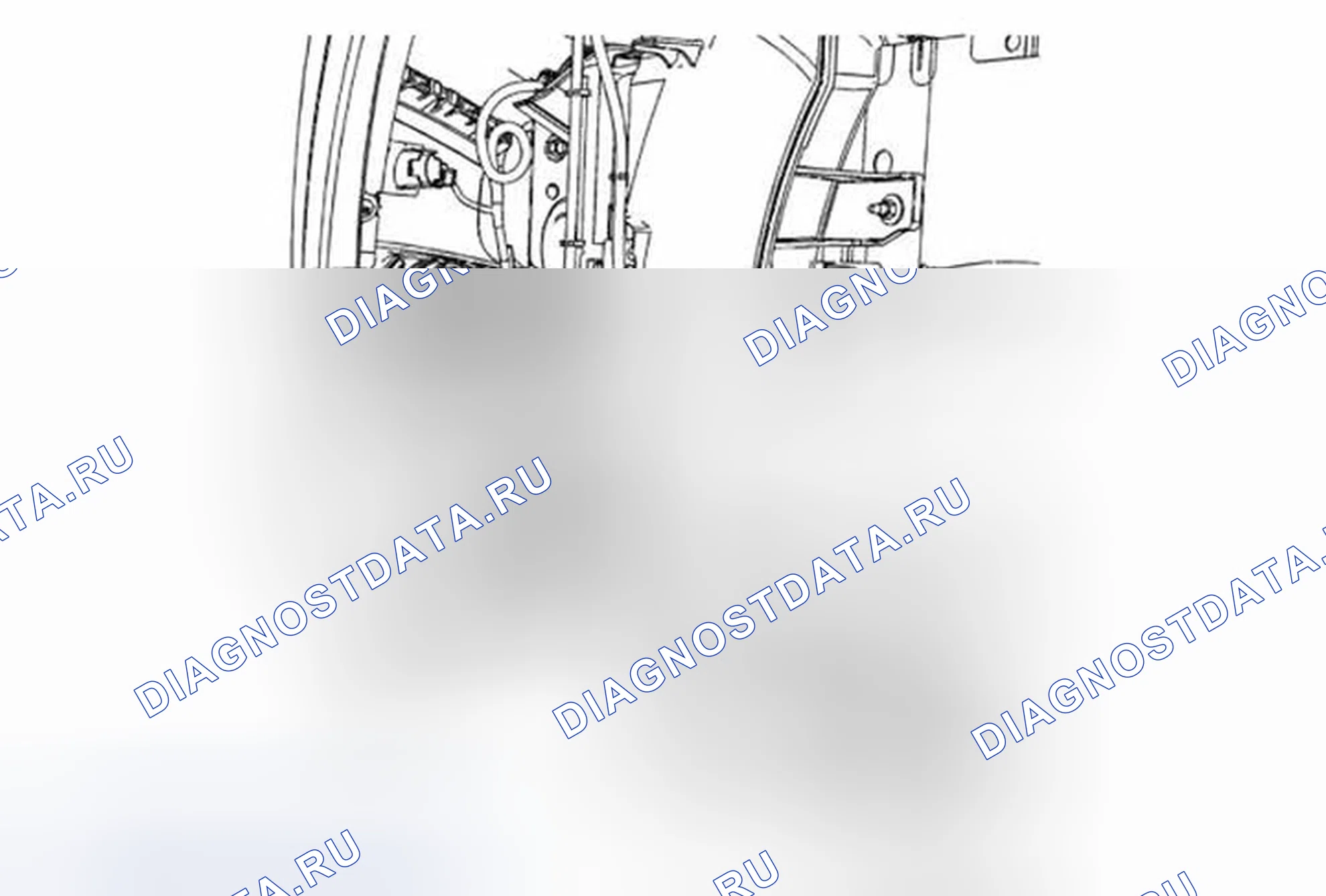 Рис. 29: Замена лампы передней противотуманной фары (Encore). Buick Encore I