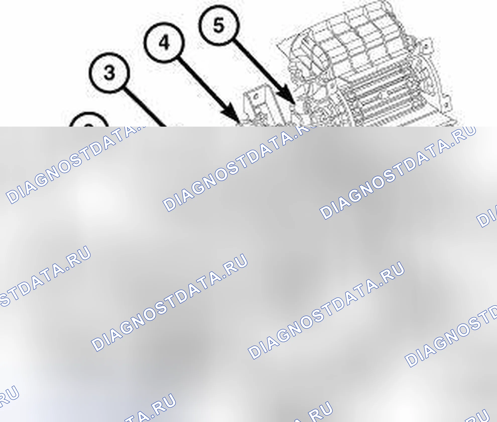 Рис. 2: ОПИСАНИЕ компрессора кондиционера. RAM Pickup 2500 
