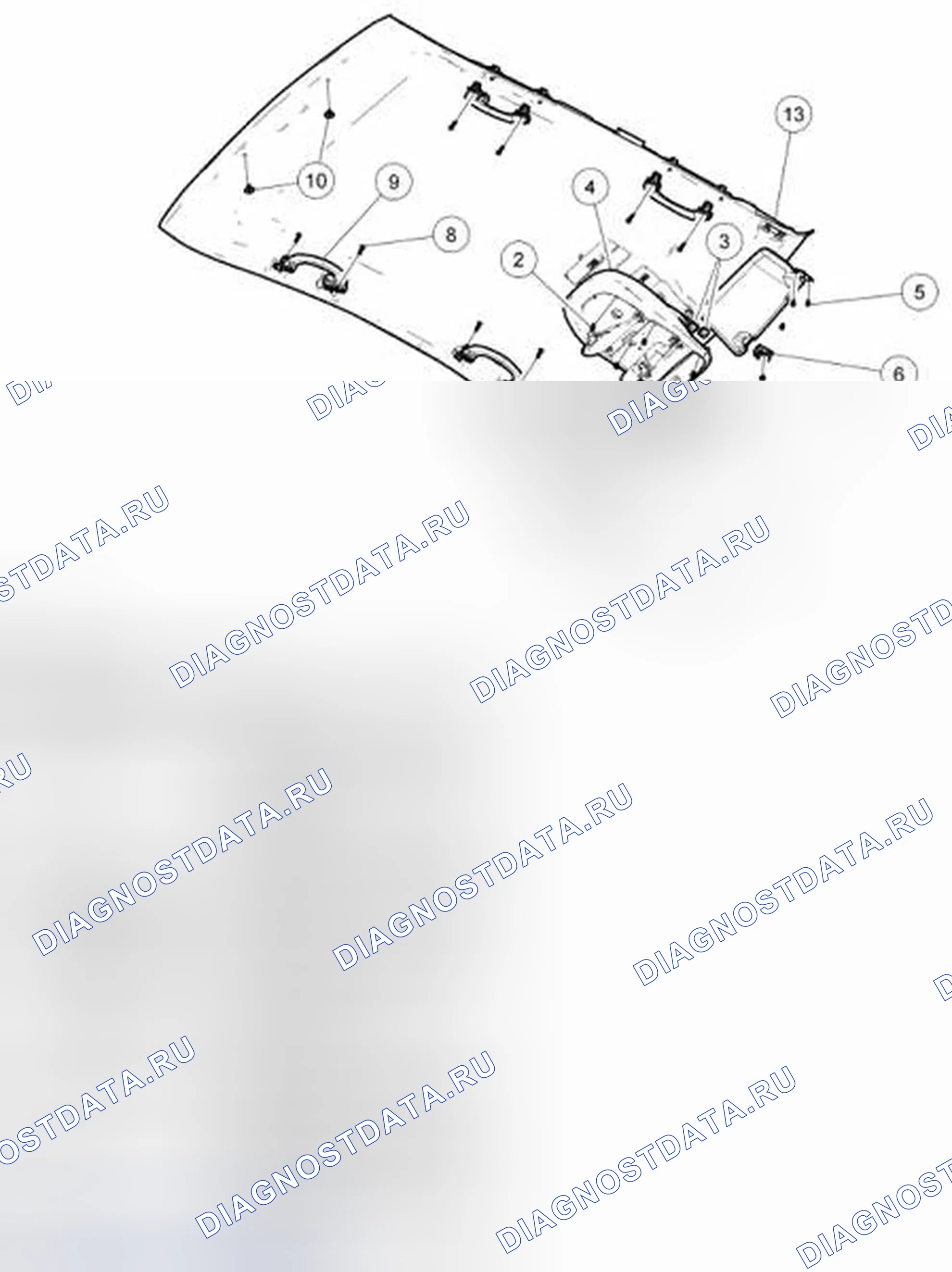 Рис. 9: Подфарник. Ford Focus II