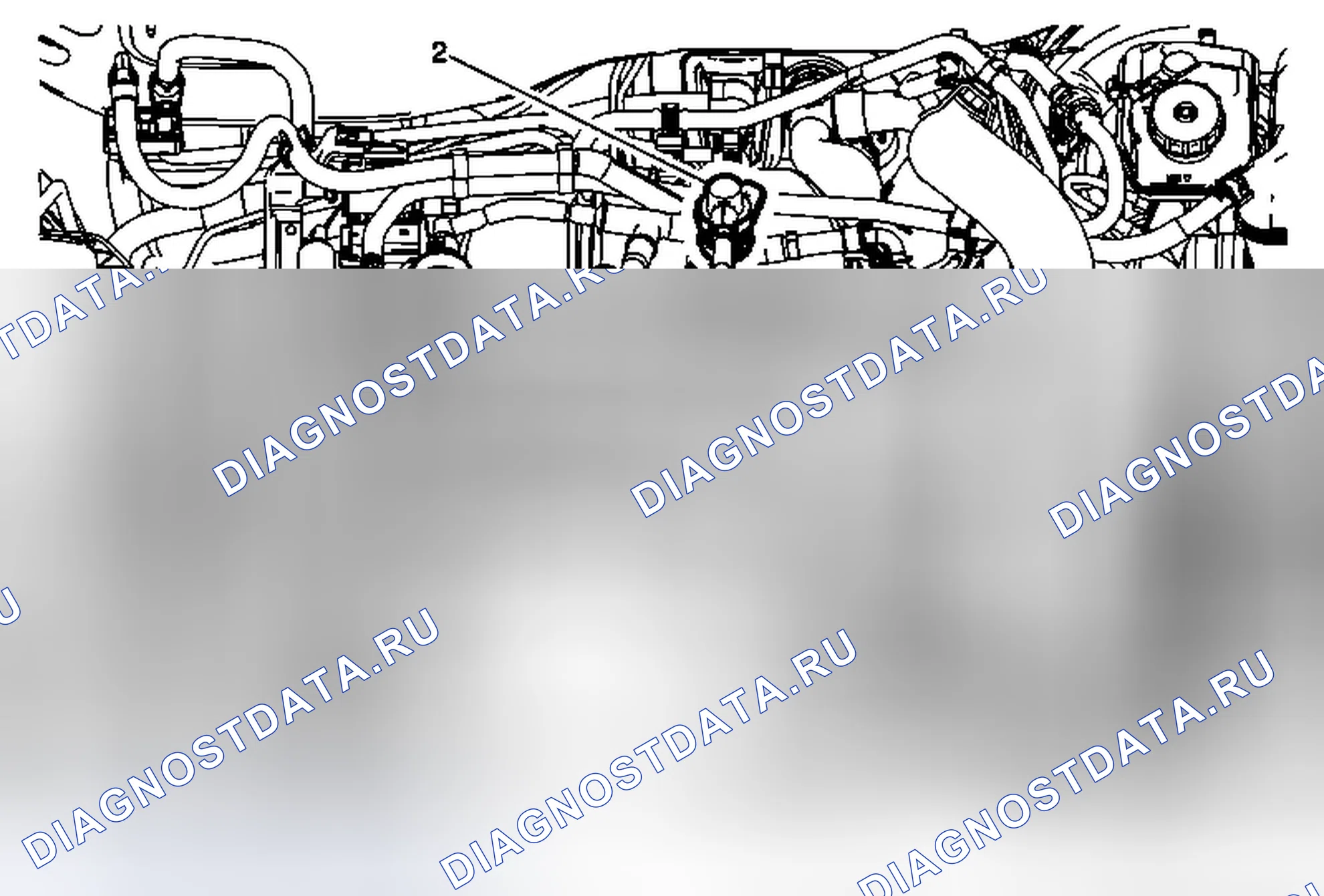 Рис. 97: Замена вентиляционного клапана картера (LTG). Chevrolet Malibu VIII рестайлинг