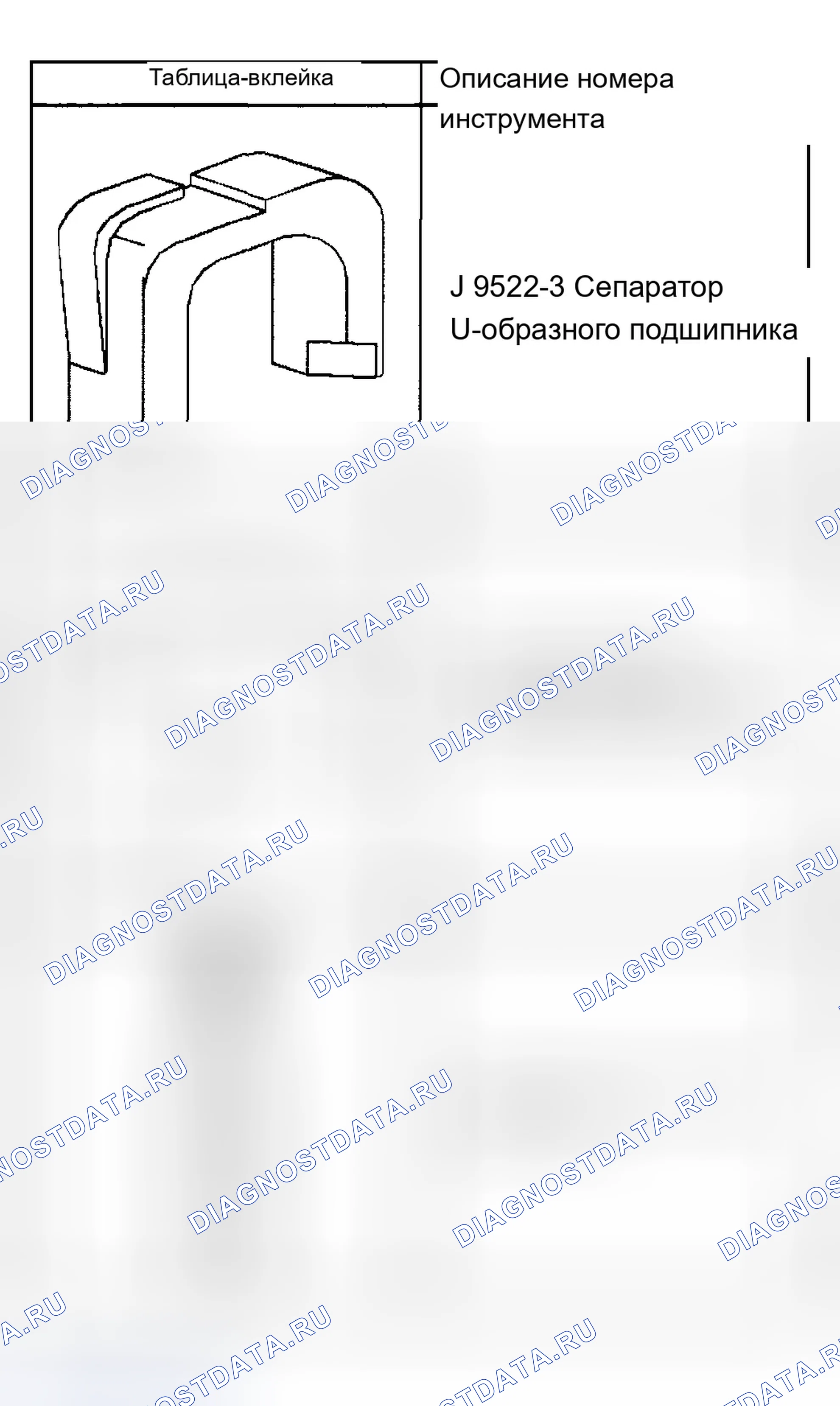 Рис. 5: Специальные инструменты и оборудование. Chevrolet Suburban K1500 GMT800