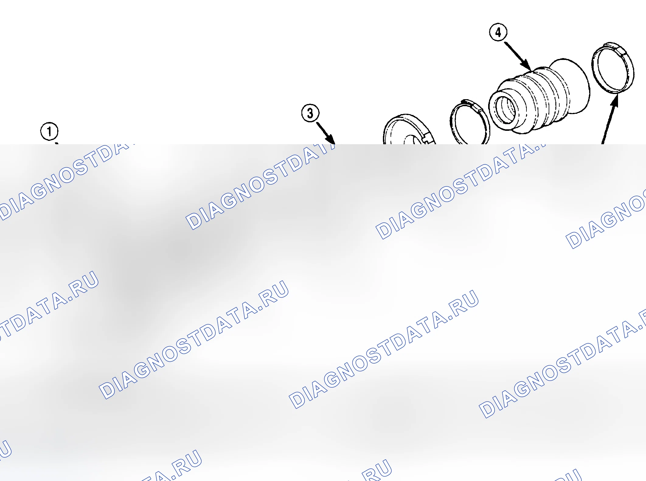 Рис. 90: ЗАДНИЙ ФИКСАТОР / ПОДШИПНИК / УПЛОТНЕНИЕ / СТРОПАЛЬЩИК / пыльников. Jeep Liberty I
