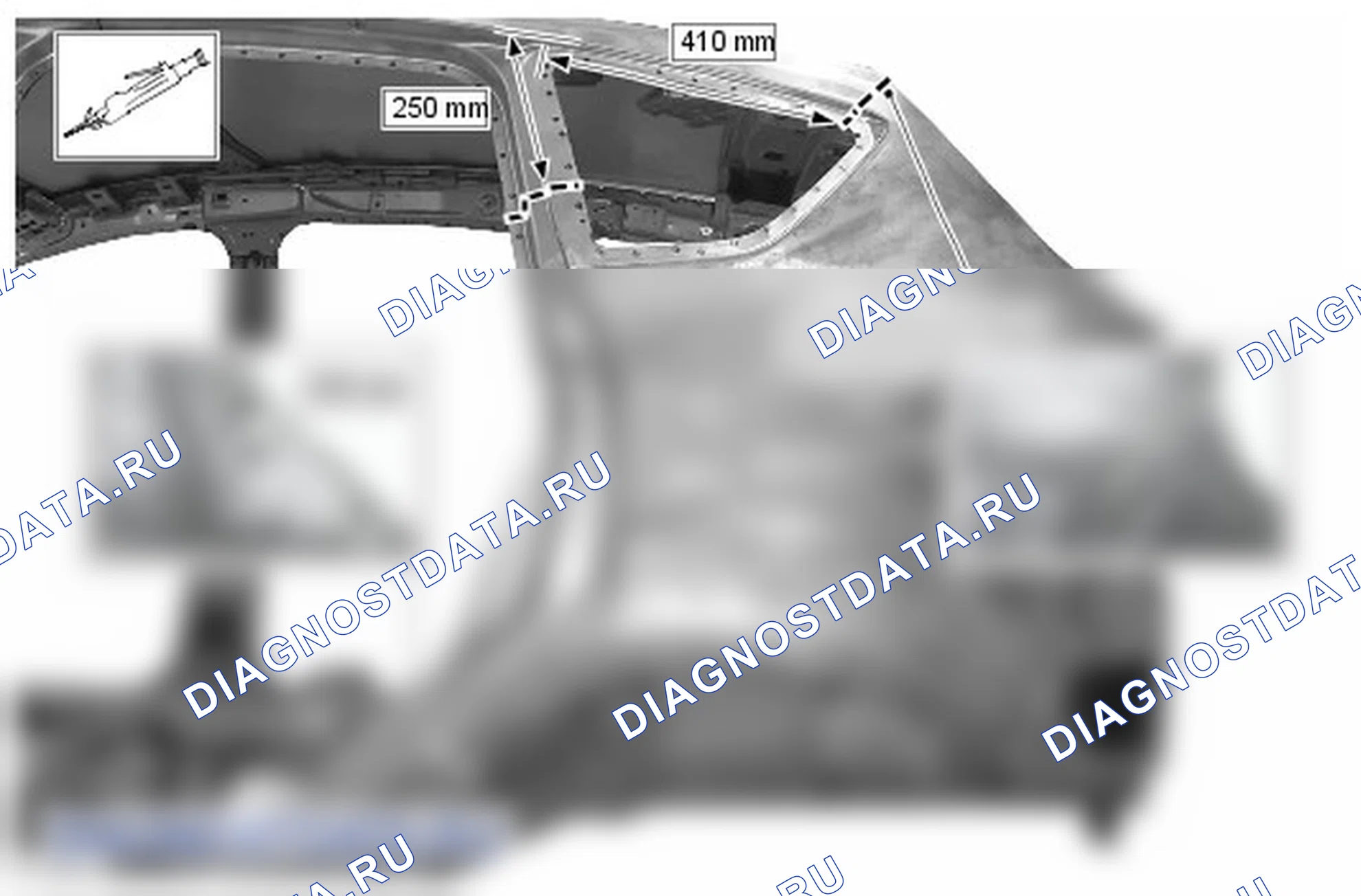 Как снять и установить левую панель задней боковой части кузова. Ford Grand C-MAX II