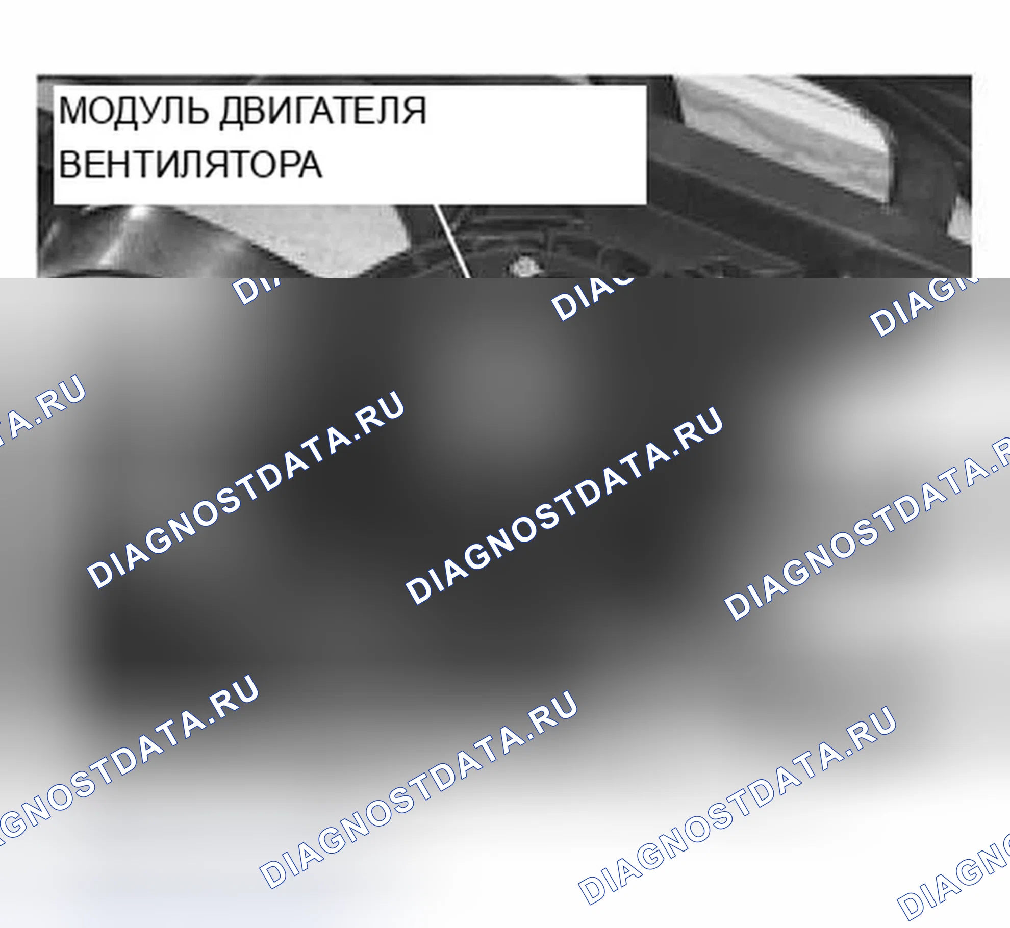 Рис. 35: Управление вспомогательным вентилятором. BMW X5 E53