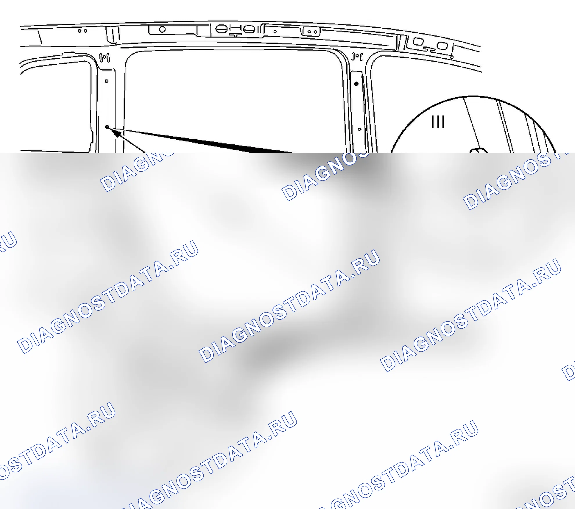 Полностью заменить среднюю стойку. Opel Zafira B