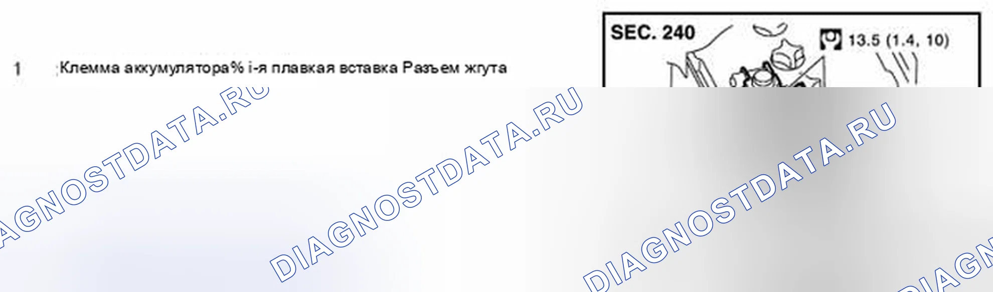 Рис. 1: Разнесенный вид. Nissan Cube III