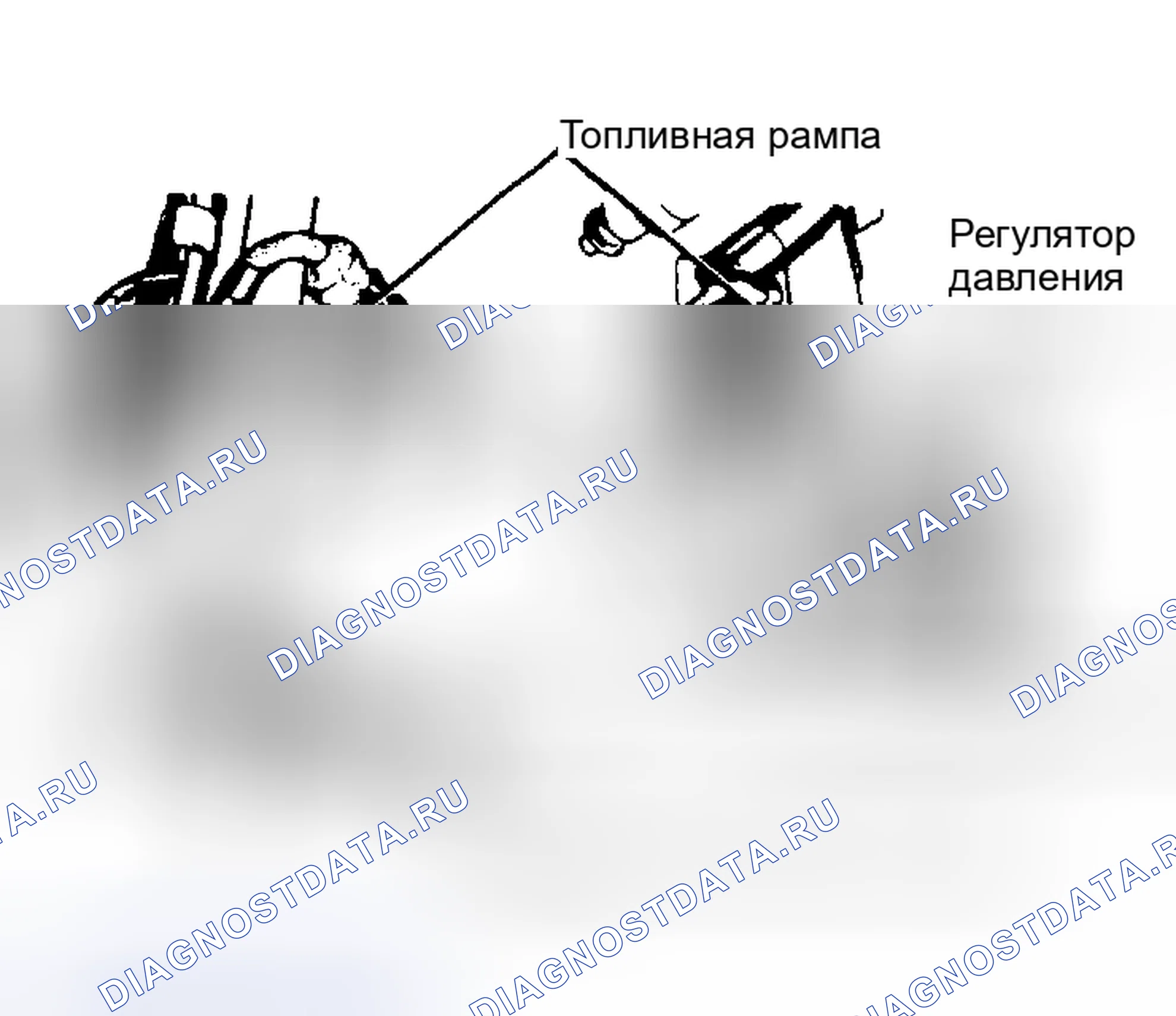 Рис. 3: Демпфер давления топлива. Plymouth Acclaim I