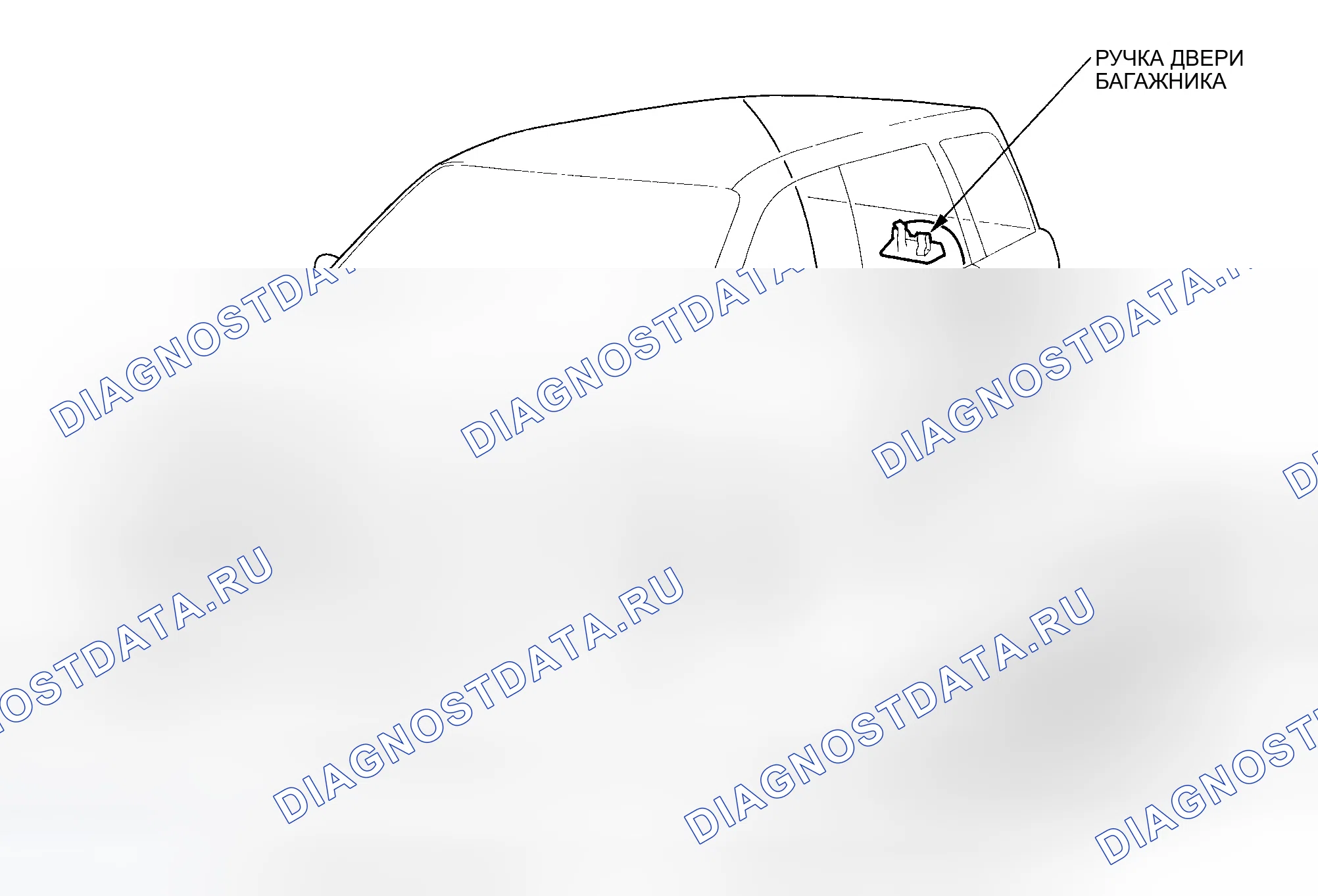 Рис. 18: Указатель расположения компонентов. Honda Pilot I рестайлинг