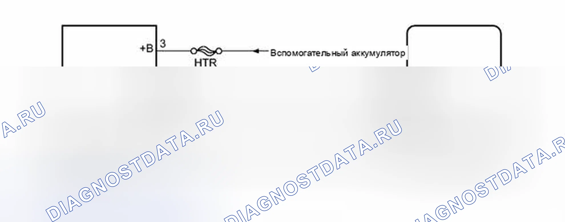 Рис. 57: электросхема. Toyota Prius V I