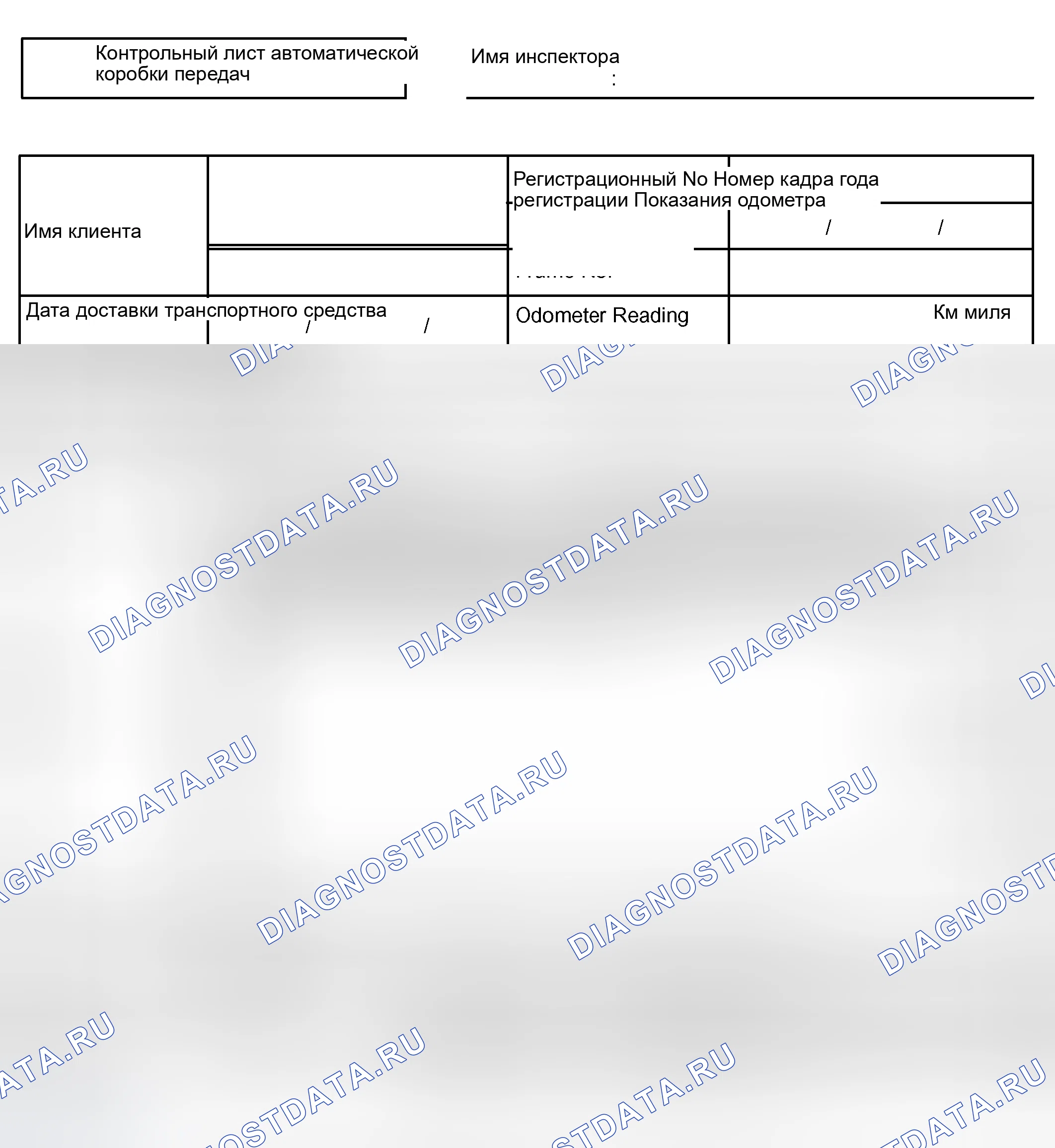 Рис. 127: ПРОВЕРКА АНАЛИЗА ПРОБЛЕМ КЛИЕНТОВ. Toyota Land Cruiser 100 рестайлинг