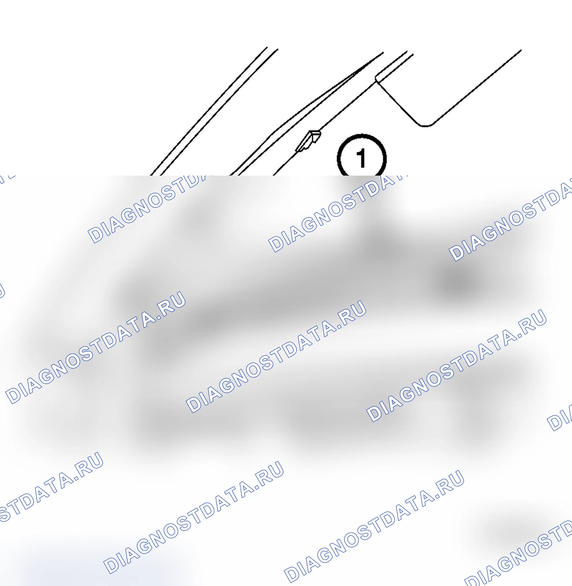 Рис. 148: Верхняя часть разреза (RHD). Chrysler Crossfire I final