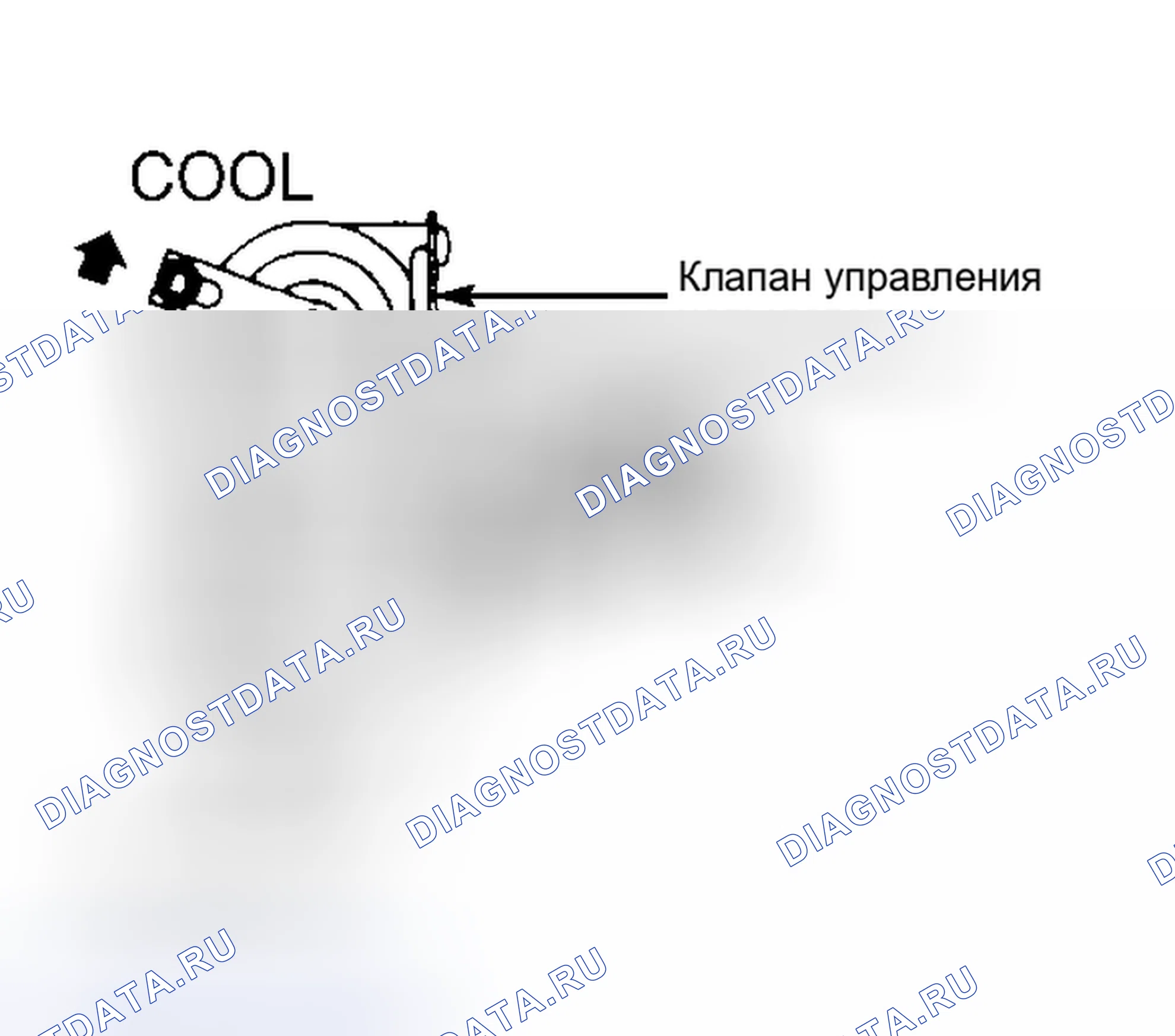 Рис. 24: КАБЕЛЬ КЛАПАНА УПРАВЛЕНИЯ НАГРЕВАТЕЛЕМ. Haval Jolion I рестайлинг