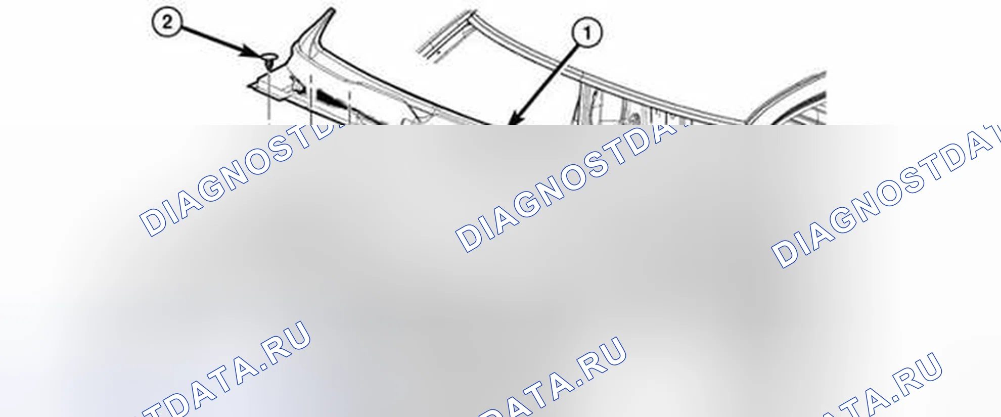 Рис. 312: ДЕМОНТАЖ. RAM Pickup 3500 