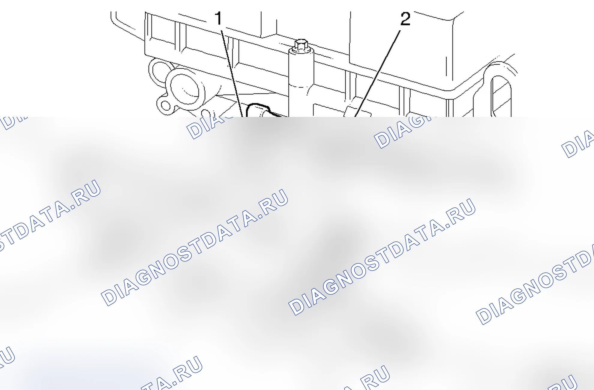 Терморегулятор - бензиновый двигатель Z 18 XER DOHC-I. Opel Zafira B