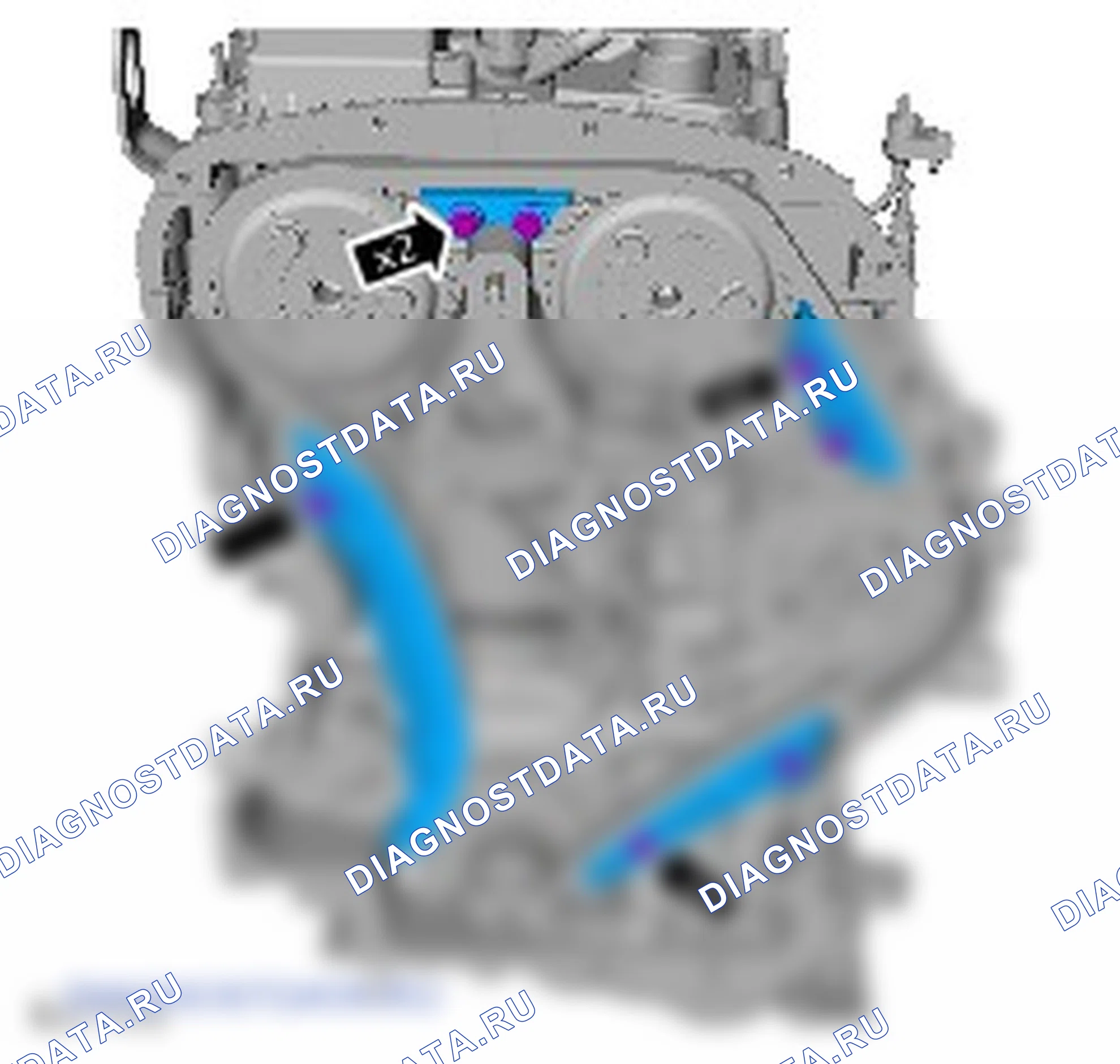 Сборка двигателя. Ford Transit VII