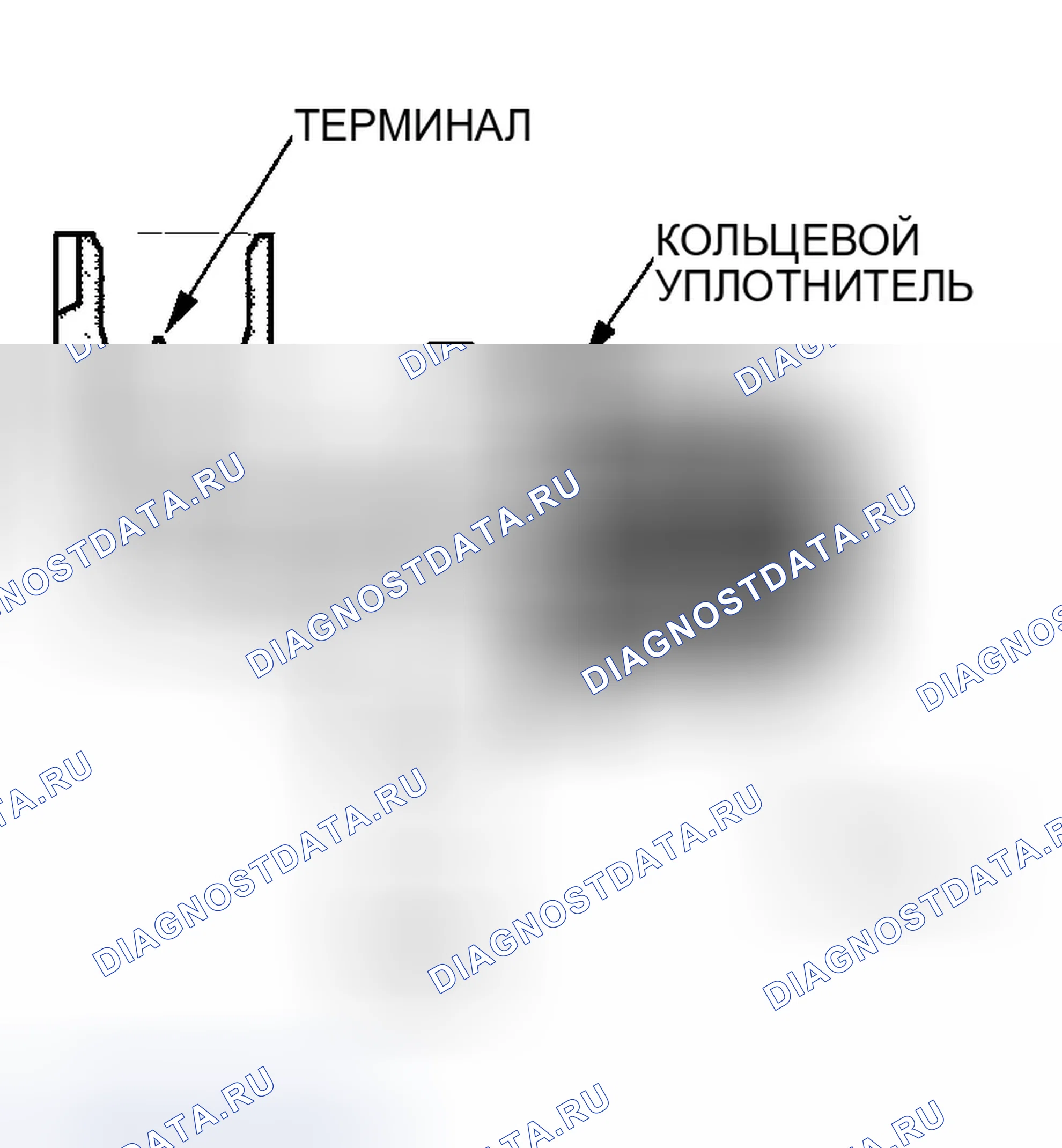 Рис. 41: Датчик A положения распределительного вала (положение распредвала). Honda Element YH2