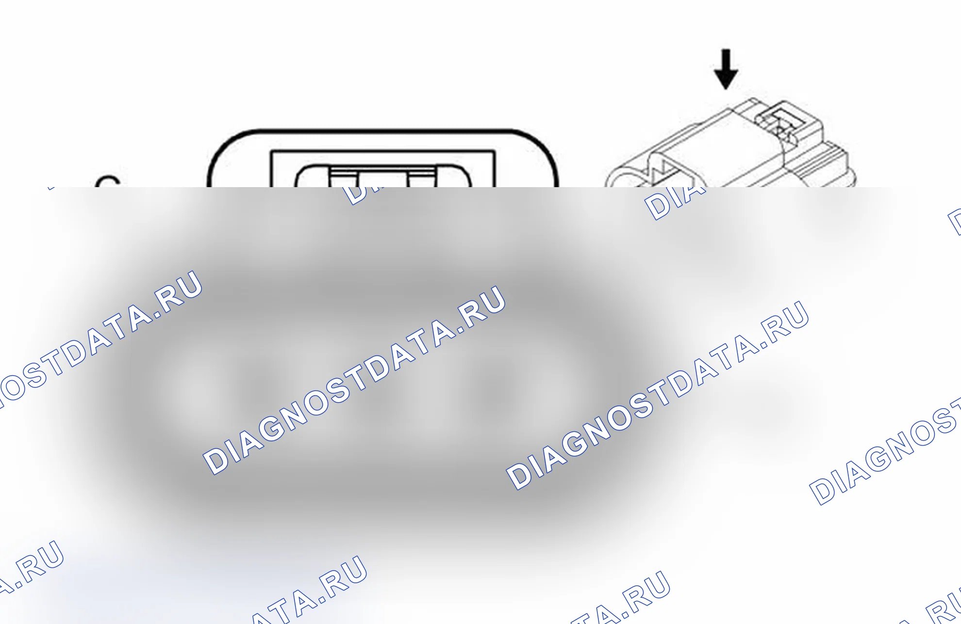 Рис. 26: X224 жгута тормозной муфты к жгуту маяка (5Y0/5X7). Chevrolet Silverado 2500 HD 