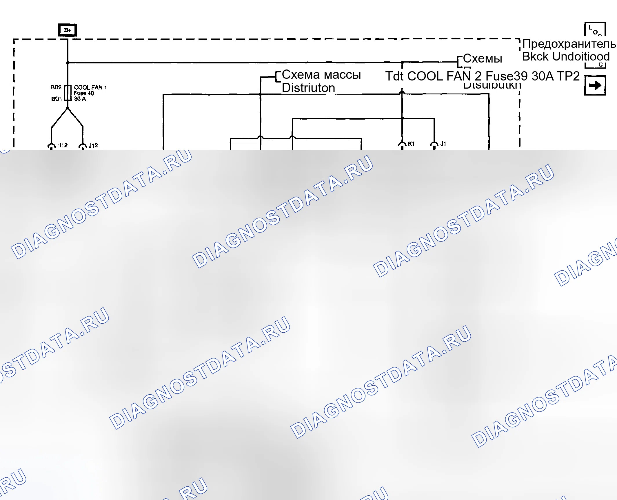 Рис. 1: Принципиальные и маршрутные схемы. Hyundai Venue I