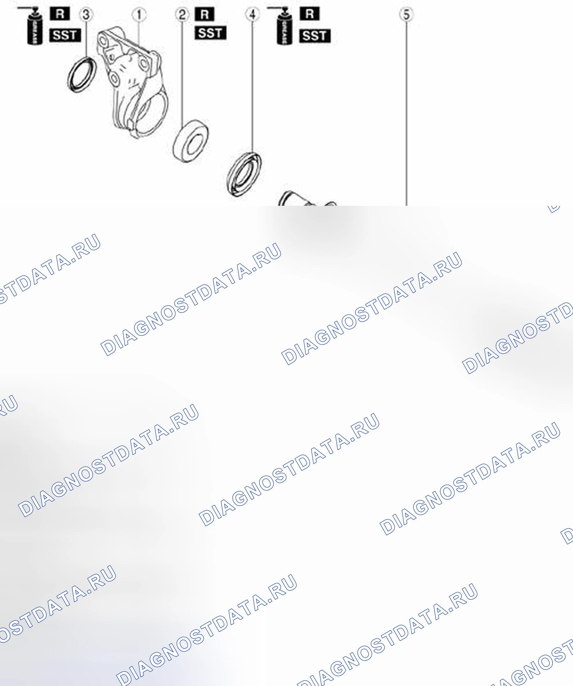 Рис. 47: УЗЕЛ СОЕДИНИТЕЛЬНОГО ВАЛА [Mzr 2.5 (ATX)]. Mazda 3 BL рестайлинг