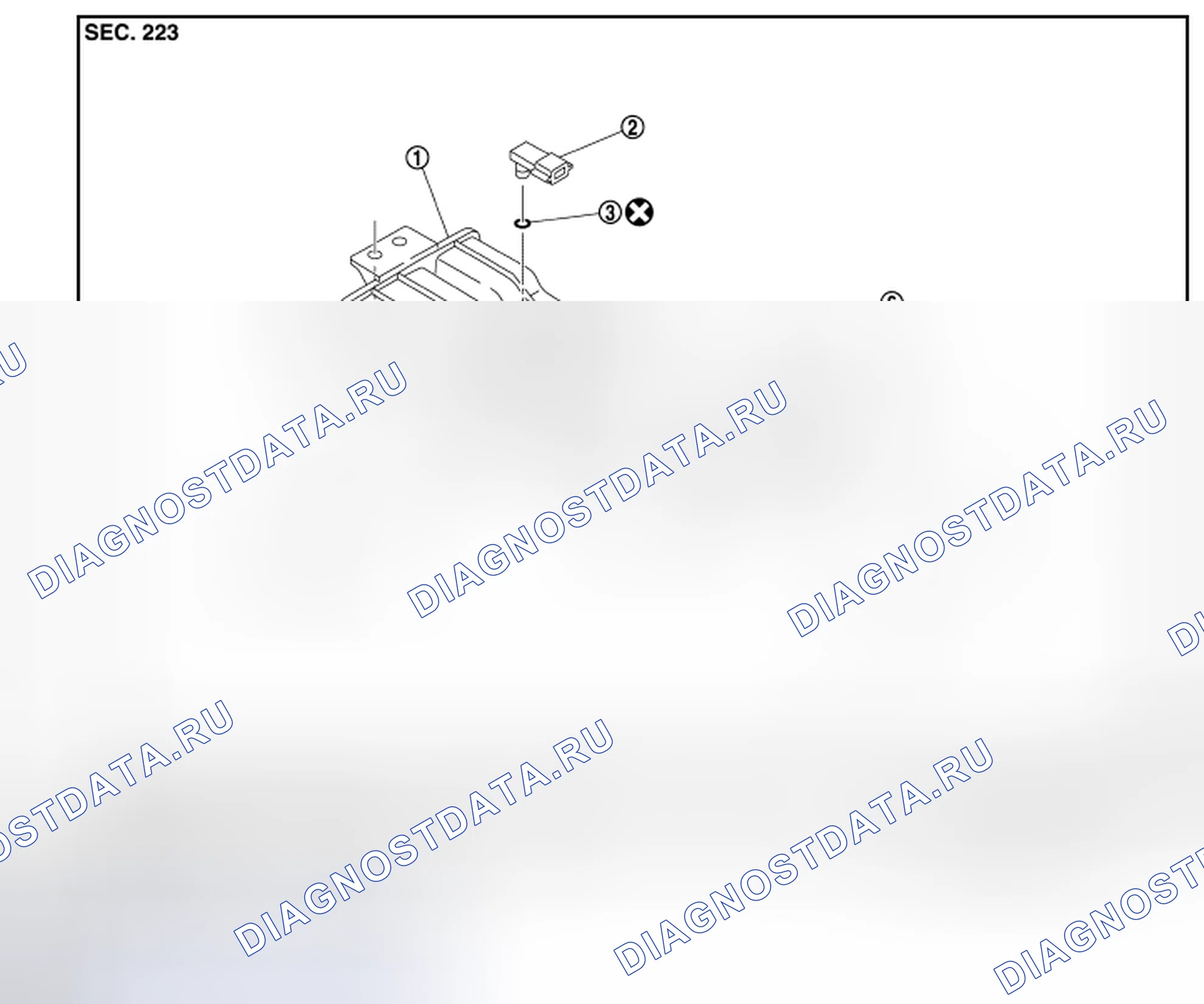 Рис. 10: AWD: Разнесенный вид. BMW 4 серия F32/F33 рестайлинг