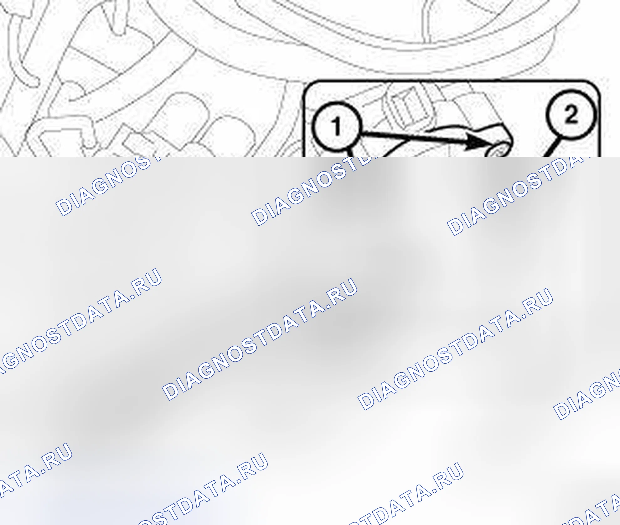 Рис. 207: ДЕМОНТАЖ. FIAT 500 II