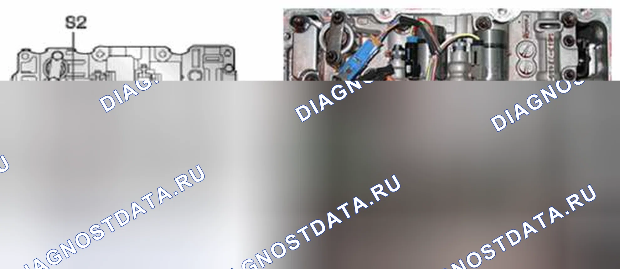 Рис. 560: Расположение компонентов. Hyundai Veracruz I