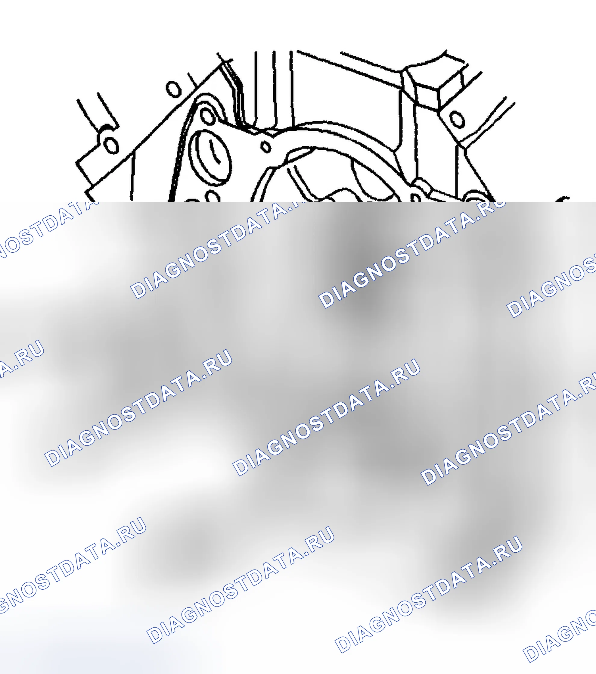 Рис. 1267: Снятие распределительного вала. Chevrolet Silverado 2500 