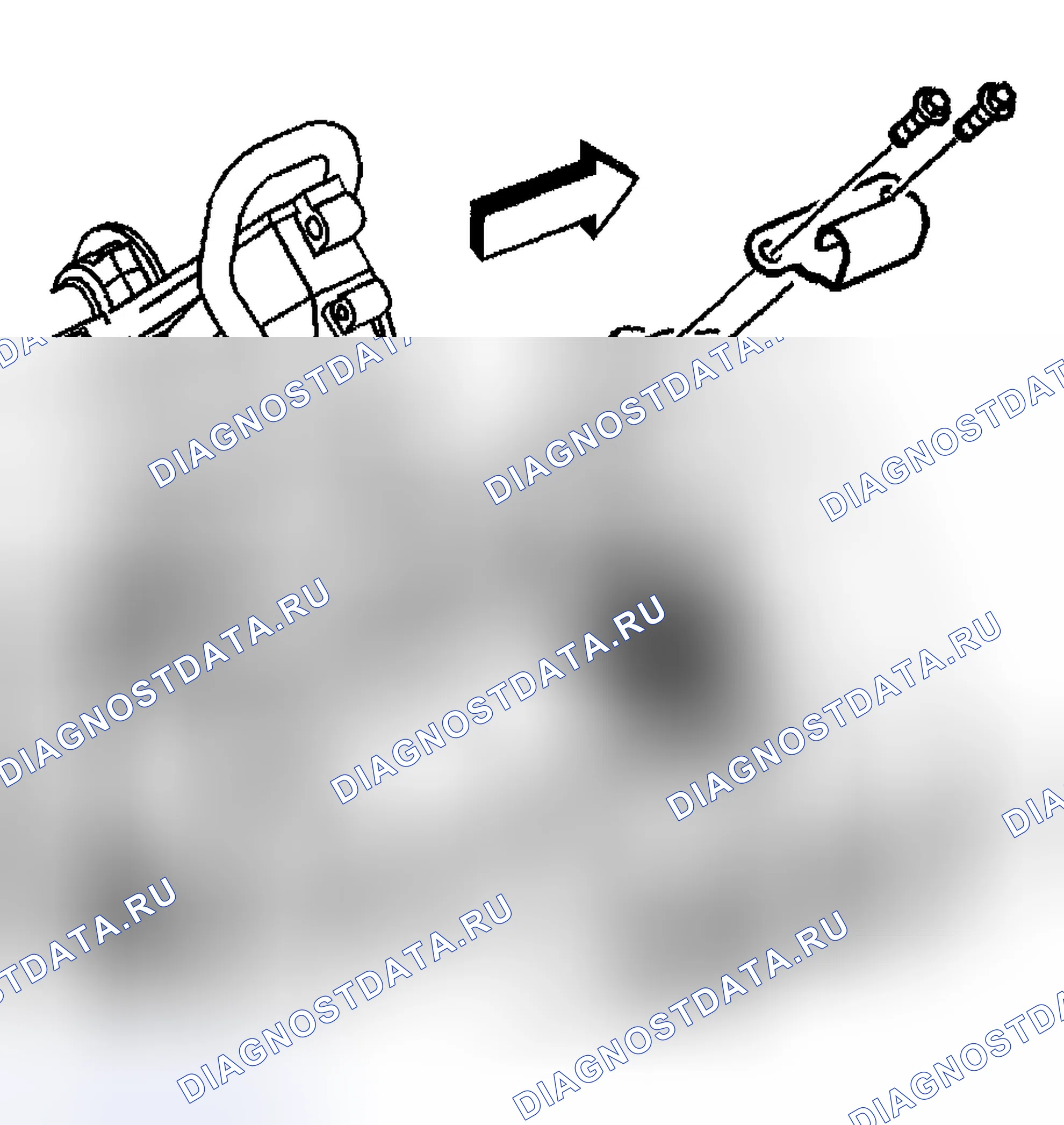 Рис. 1148: Требуемые инструменты. Hyundai Terracan I