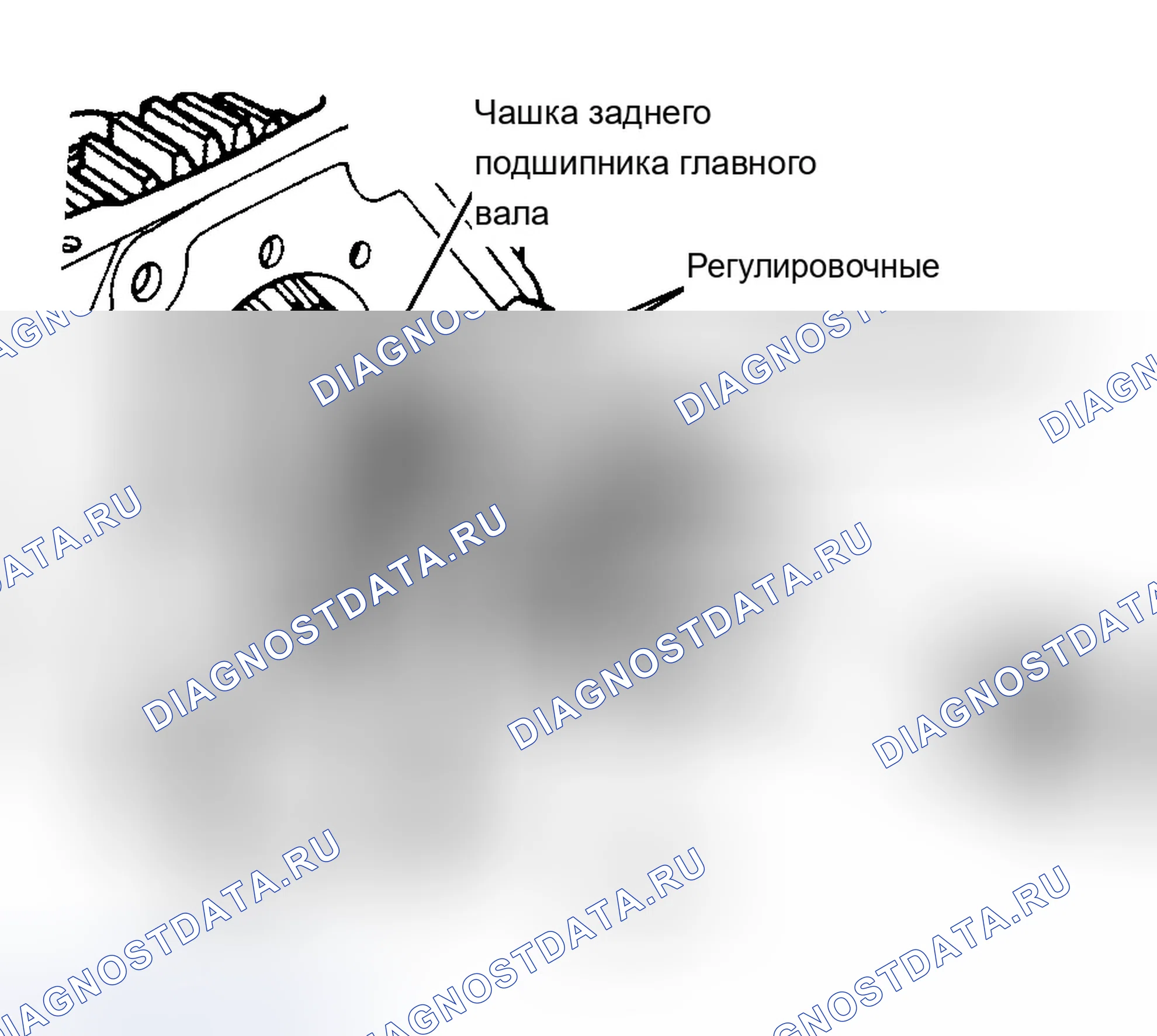 Рис. 16: РАЗБОРКА КОРОБКИ ПЕРЕДАЧ. Chevrolet Pickup K1500 