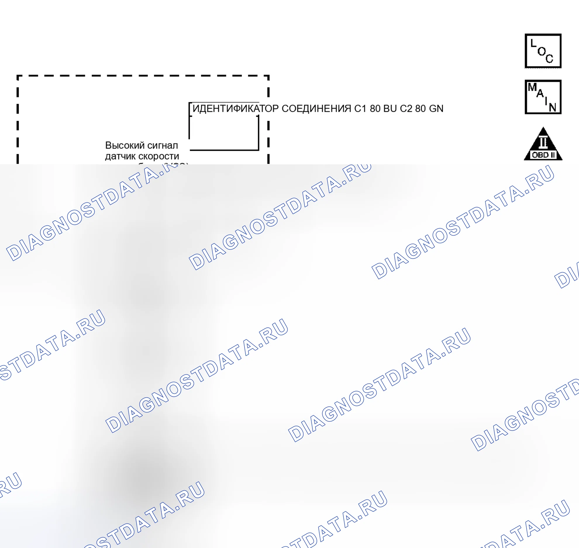 Рис. 154: P0502 расшифровка кода ошибки. GMC Savana G3500 
