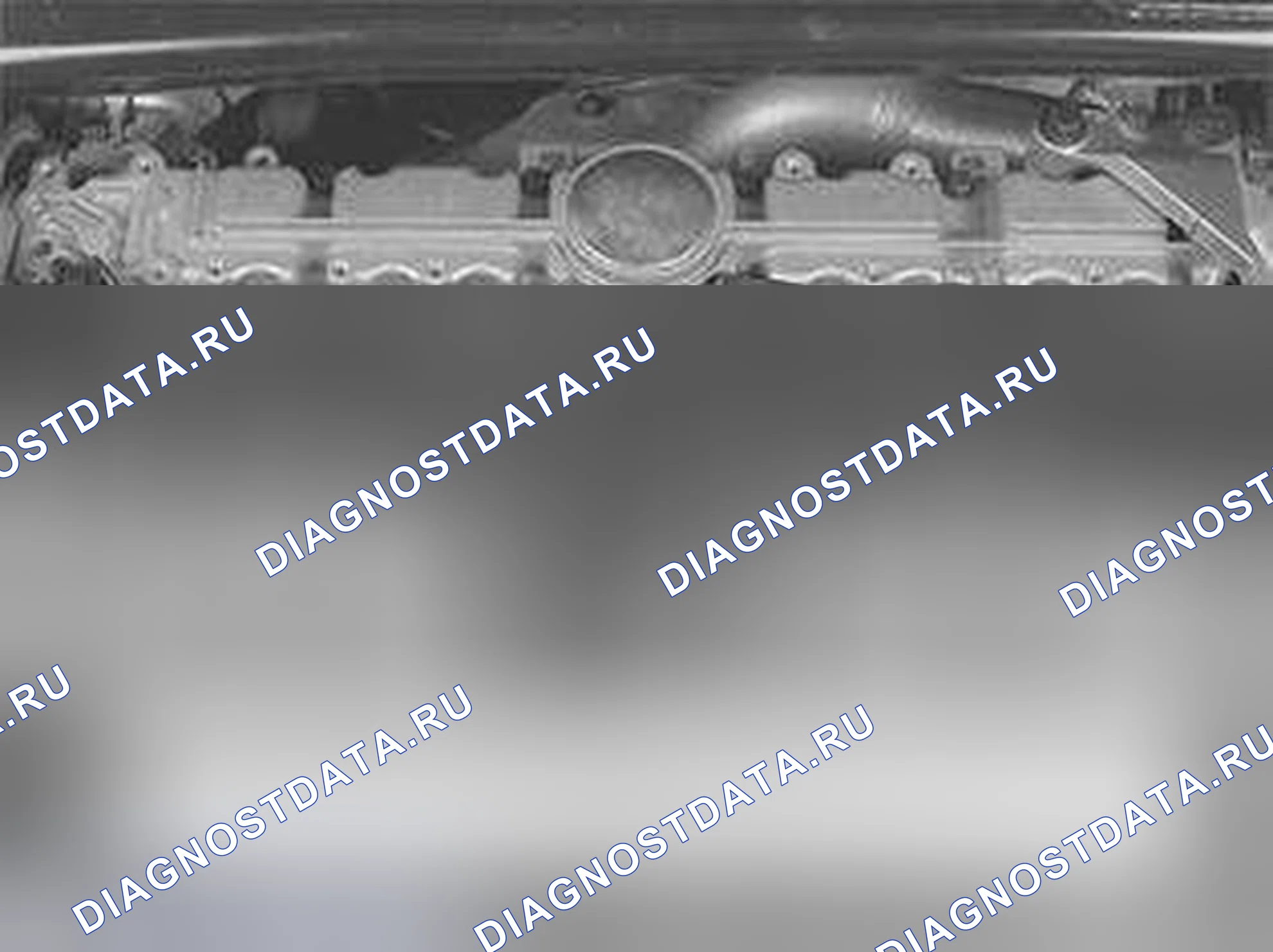 Рис. 296: Установка крышек распределительного вала. Volvo S60 I