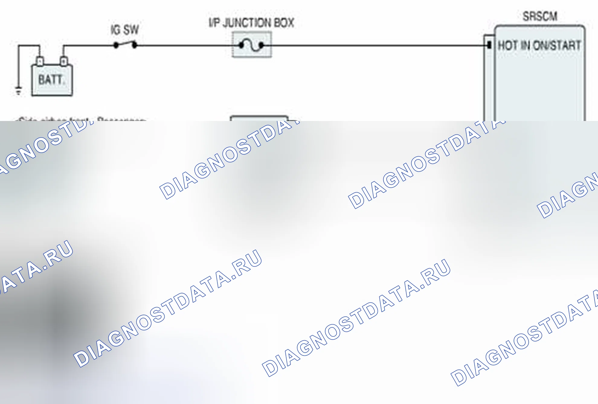 Рис. 119: Схема диагностической цепи. Geely SC7 I