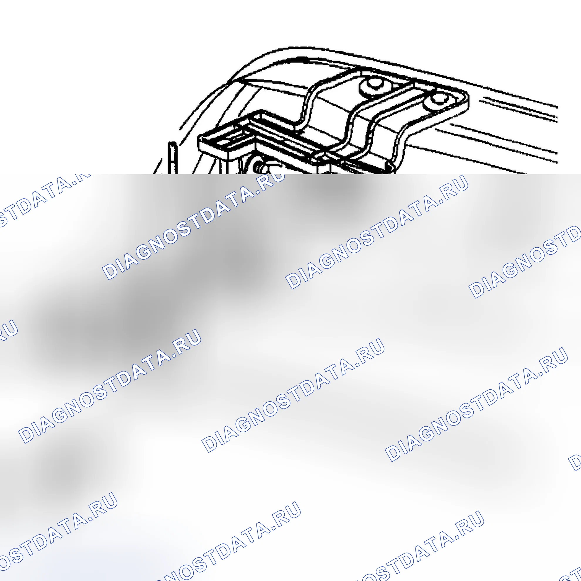 Рис. 2: Порядок демонтажа. Chevrolet Silverado 2500 