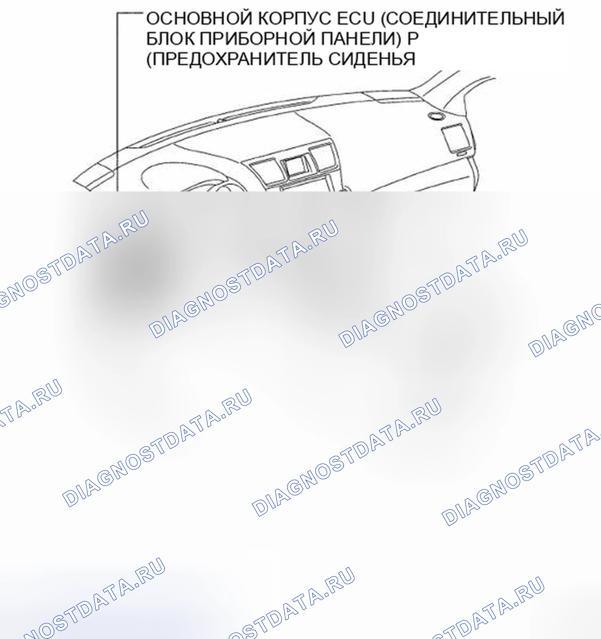 Рис. 78: РАСПОЛОЖЕНИЕ ДЕТАЛЕЙ. Toyota Highlander II