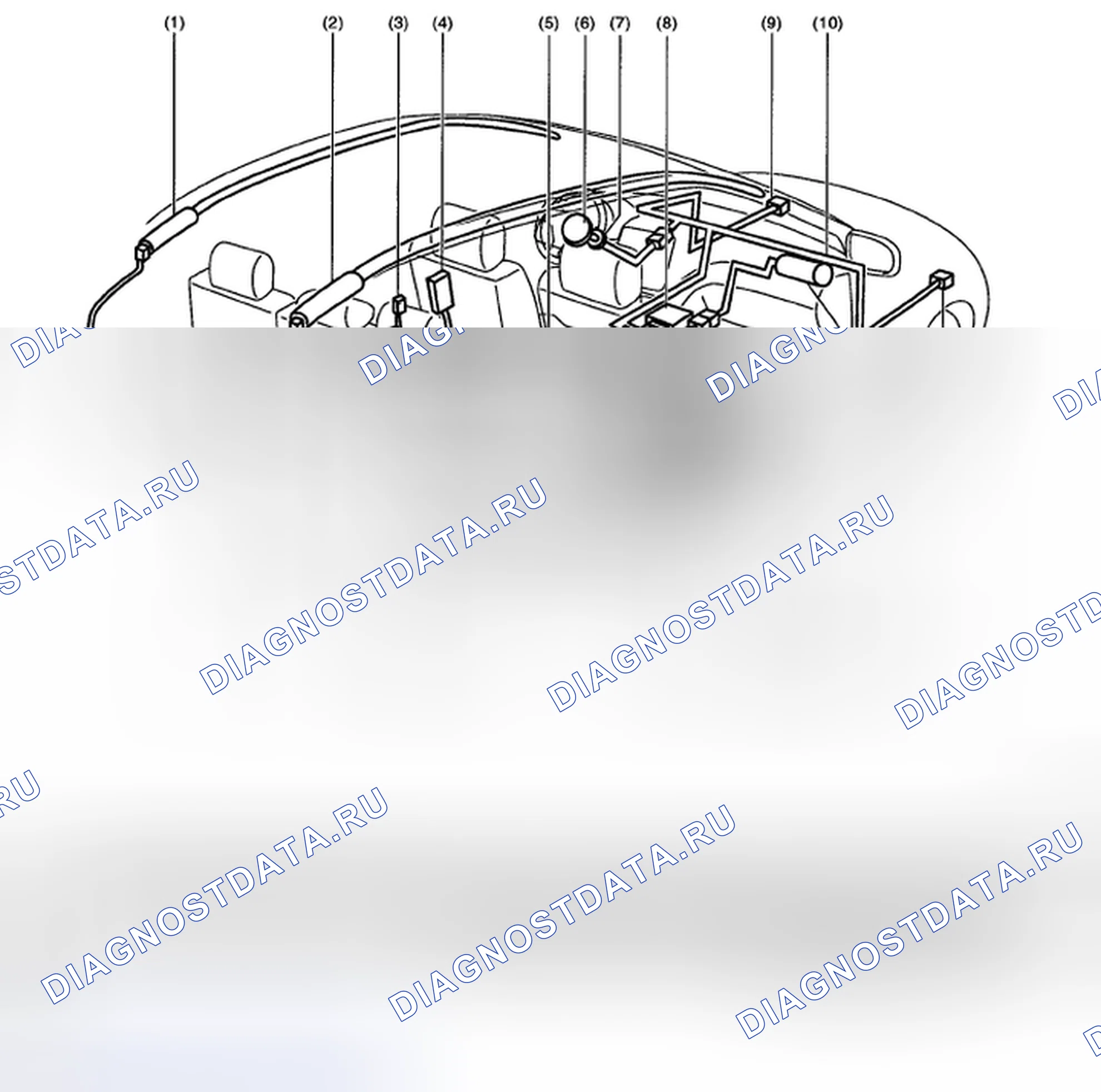 Рис. 42: КОМПОНЕНТ. Subaru Impreza WRX GH