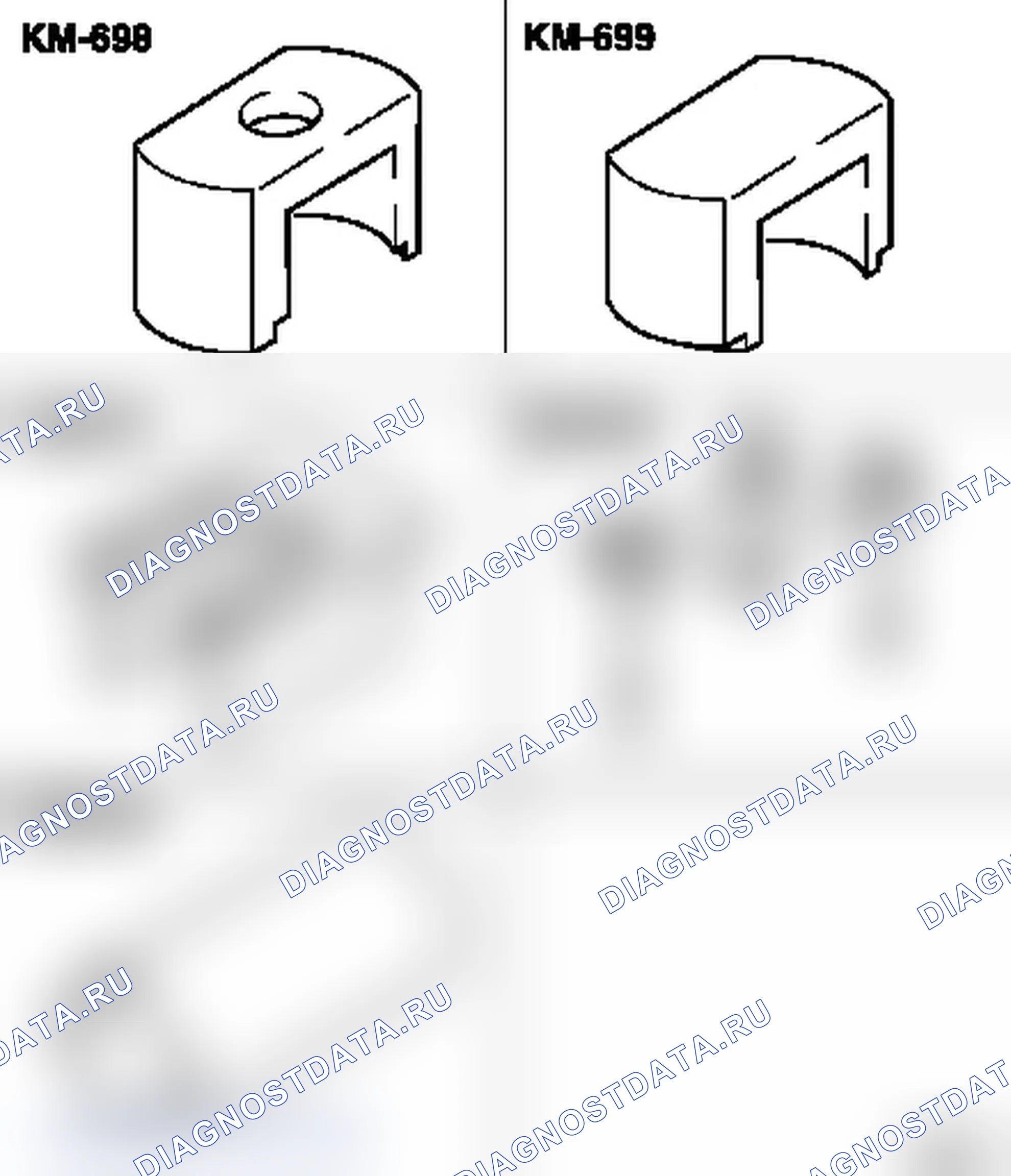 Специальные инструменты (AF 13-II/AF 17/AF 20/AF 22). Opel Astra G