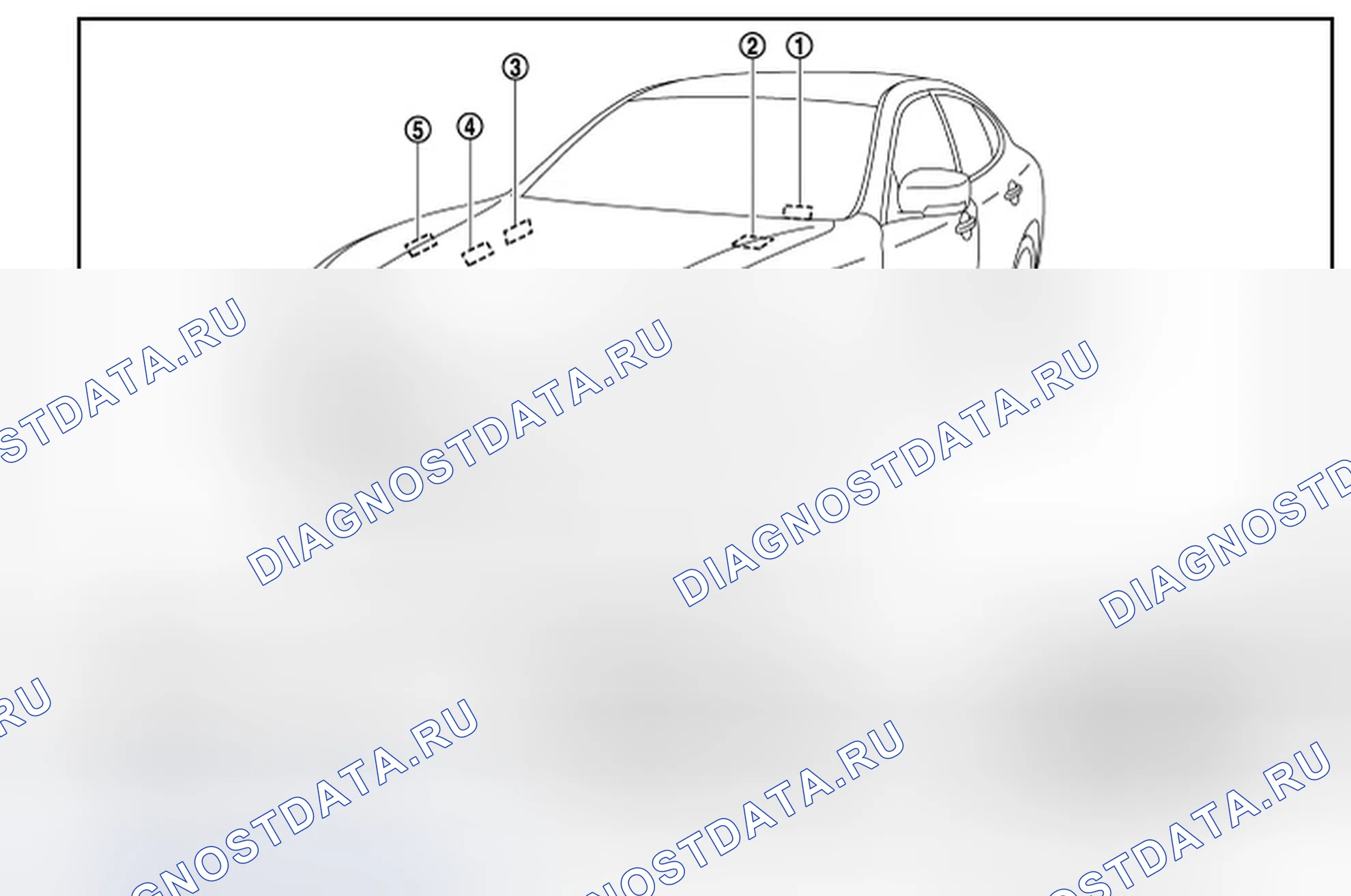 Рис. 47: ИДЕНТИФИКАЦИОННЫЙ НОМЕР. Infiniti M37 IV