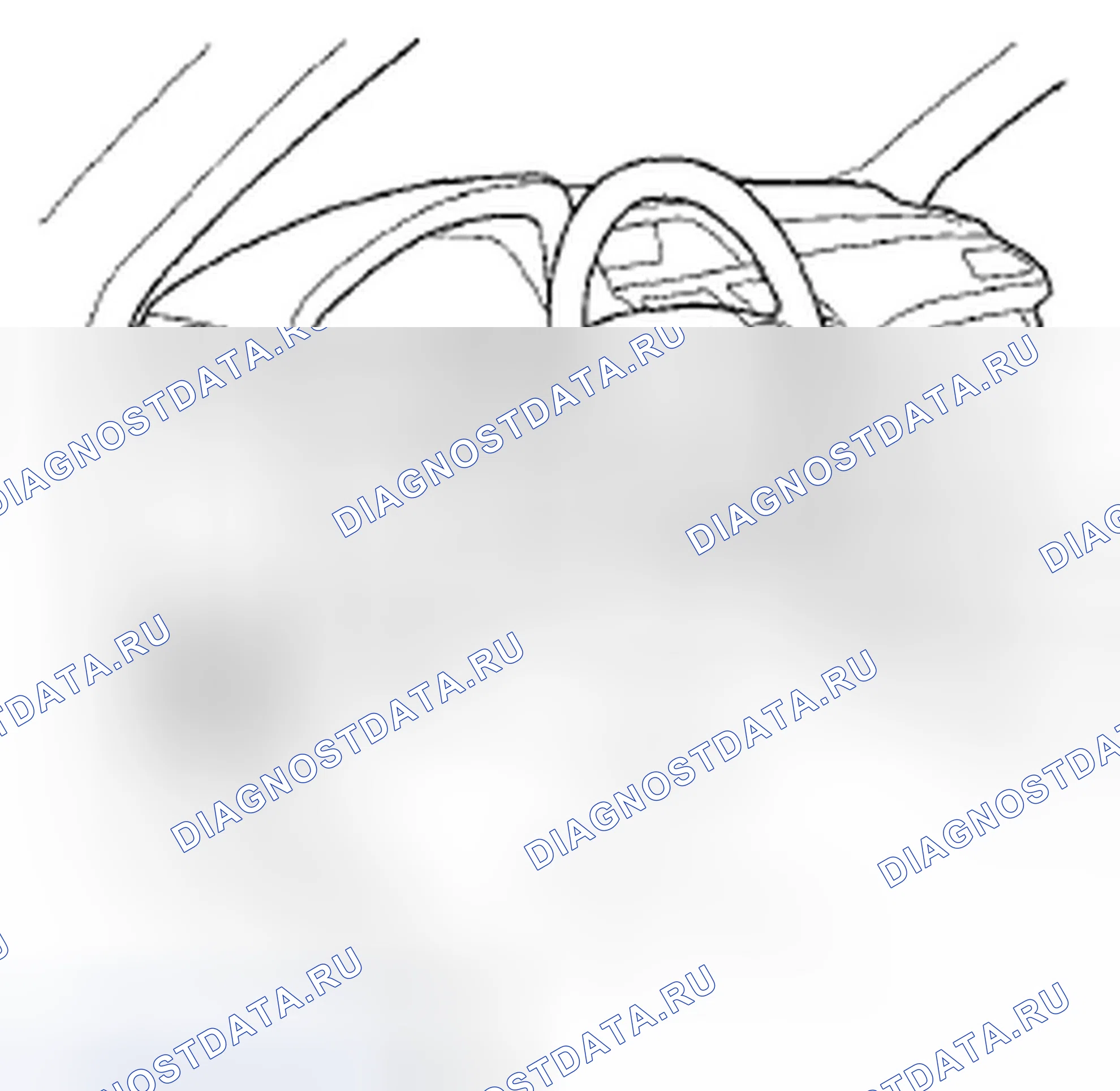 Рис. 143: Запоминание нейтрального положения датчика VSA. Honda Accord VIII